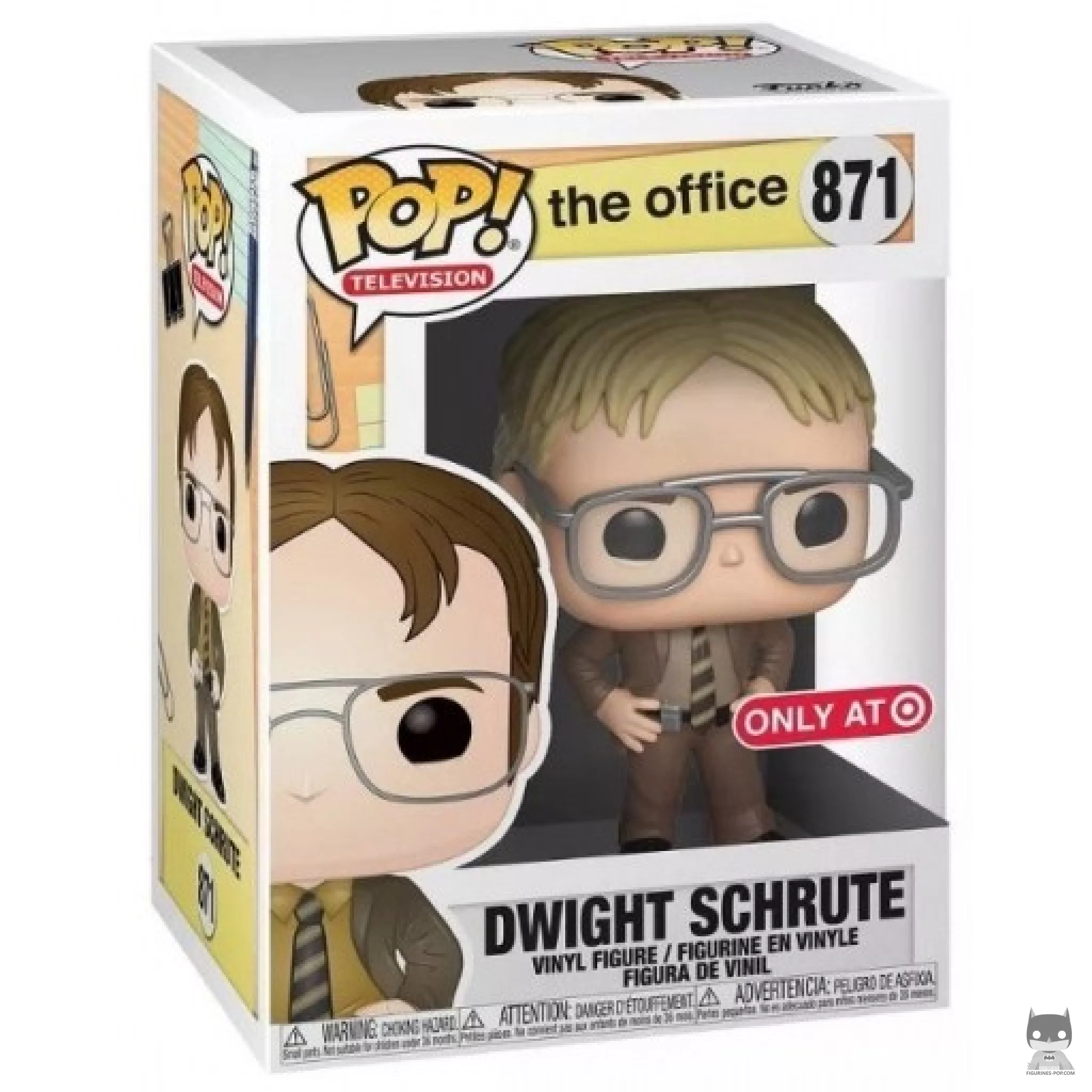 Figurine Funko POP Dwight Schrute (Blond) avec boîte