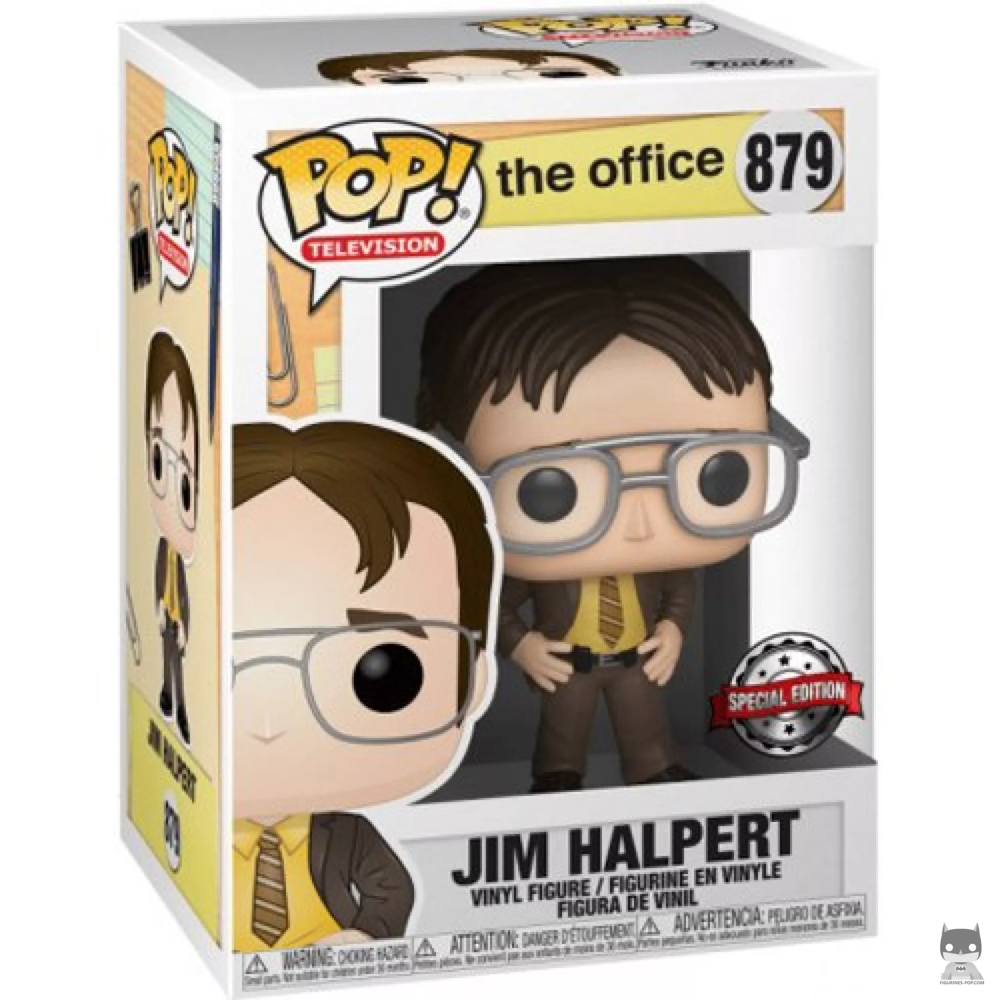 Figurine Funko POP Jim Halpert avec boîte