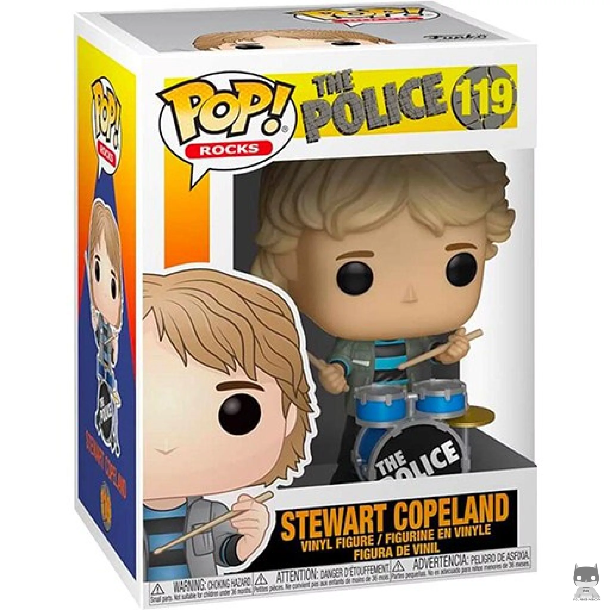 Figurine Funko POP Stewart Copeland avec boîte