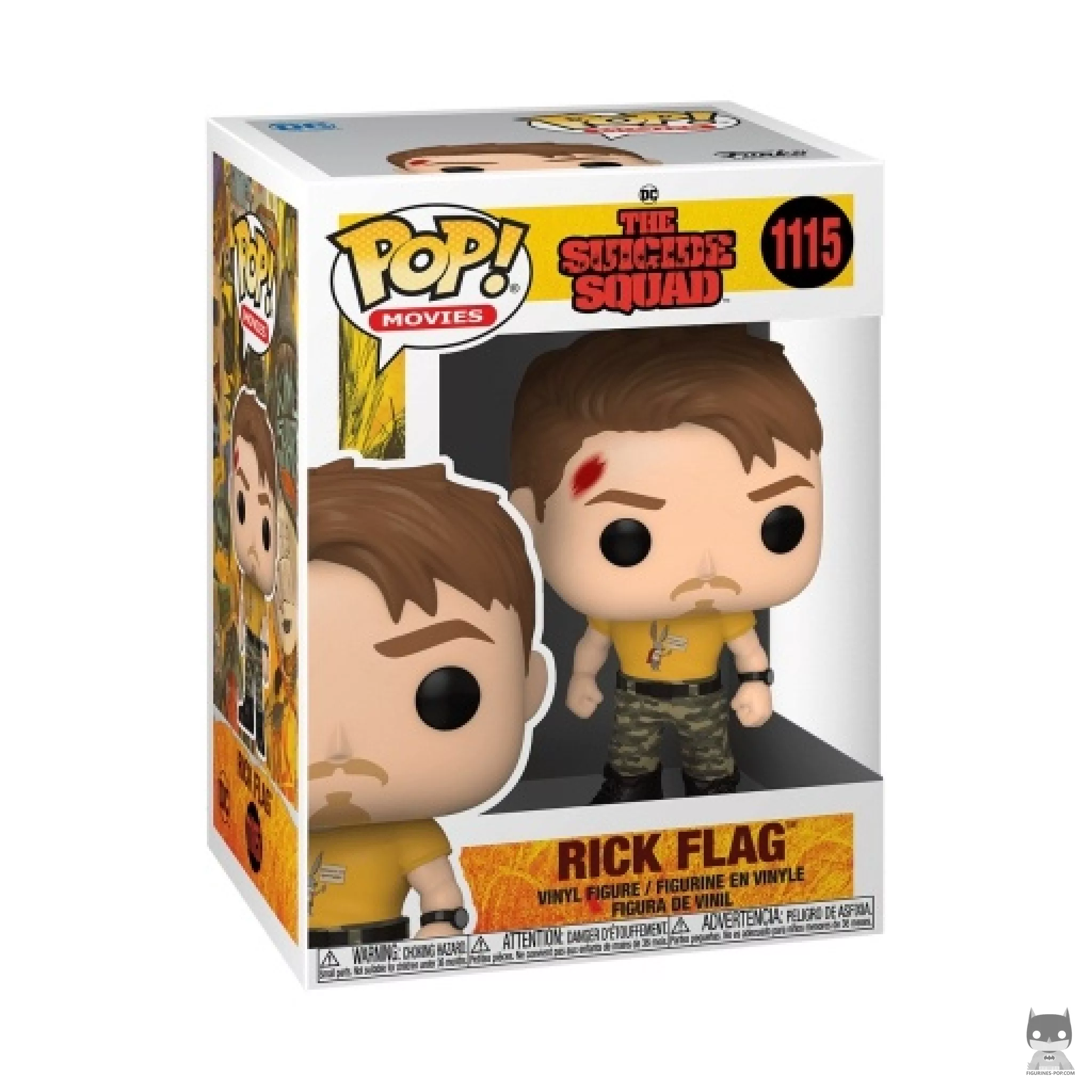 Figurine Funko POP Rick Flag avec boîte