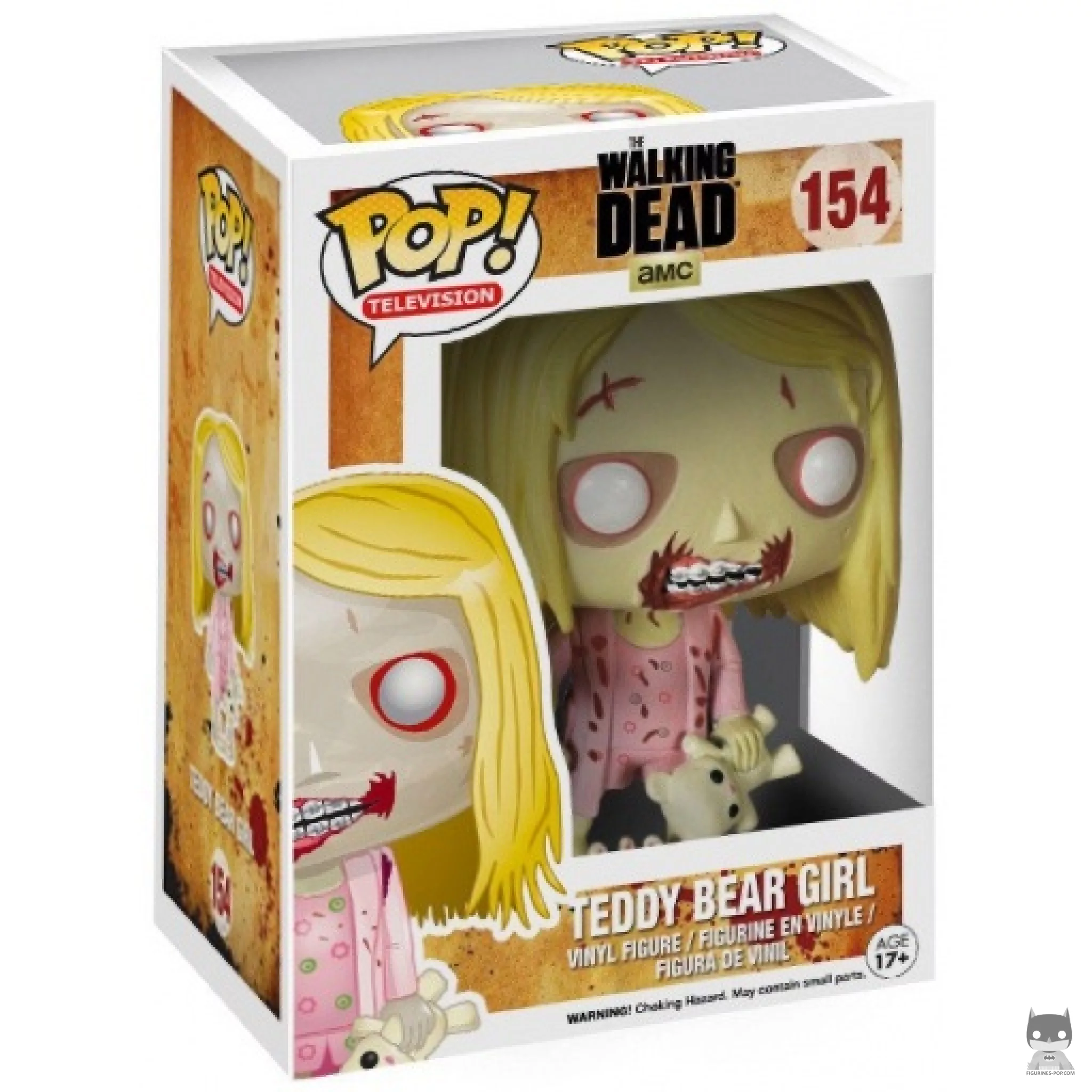 Figurine Funko POP Fille à l'Ourson Walker avec boîte