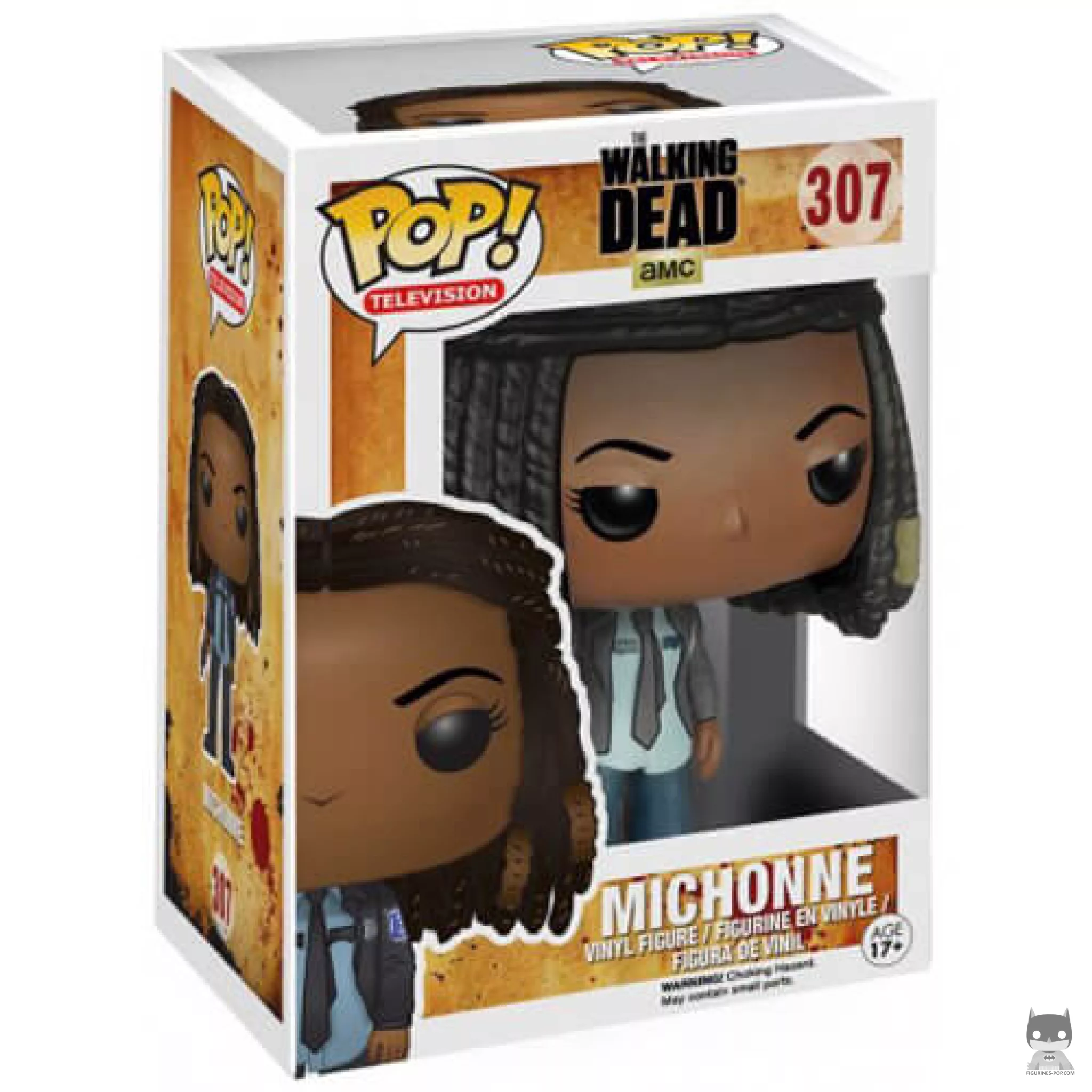 Figurine Funko POP Michonne en flic avec boîte
