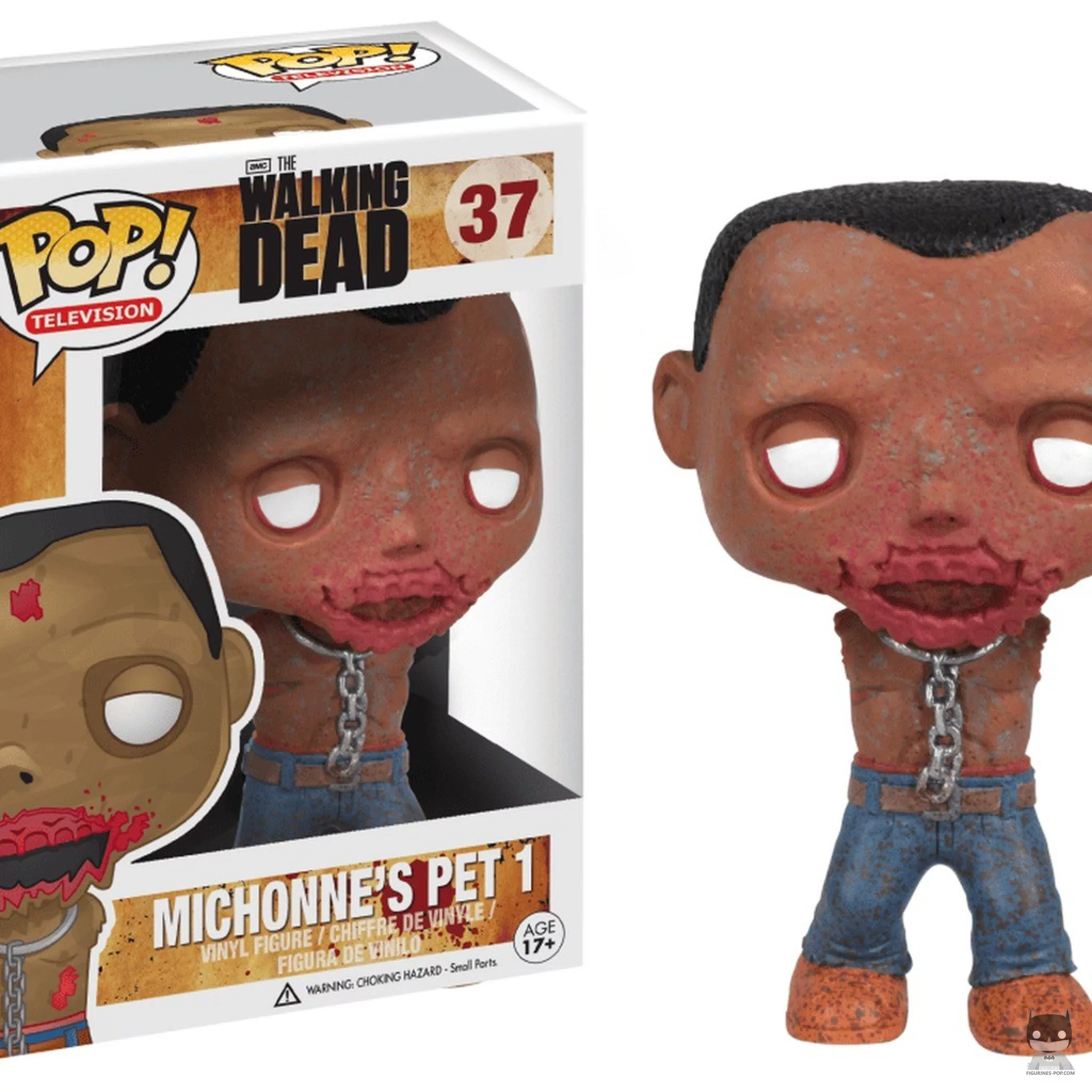Figurine Funko POP Michonne's Pet 1 (Bloody) avec boîte