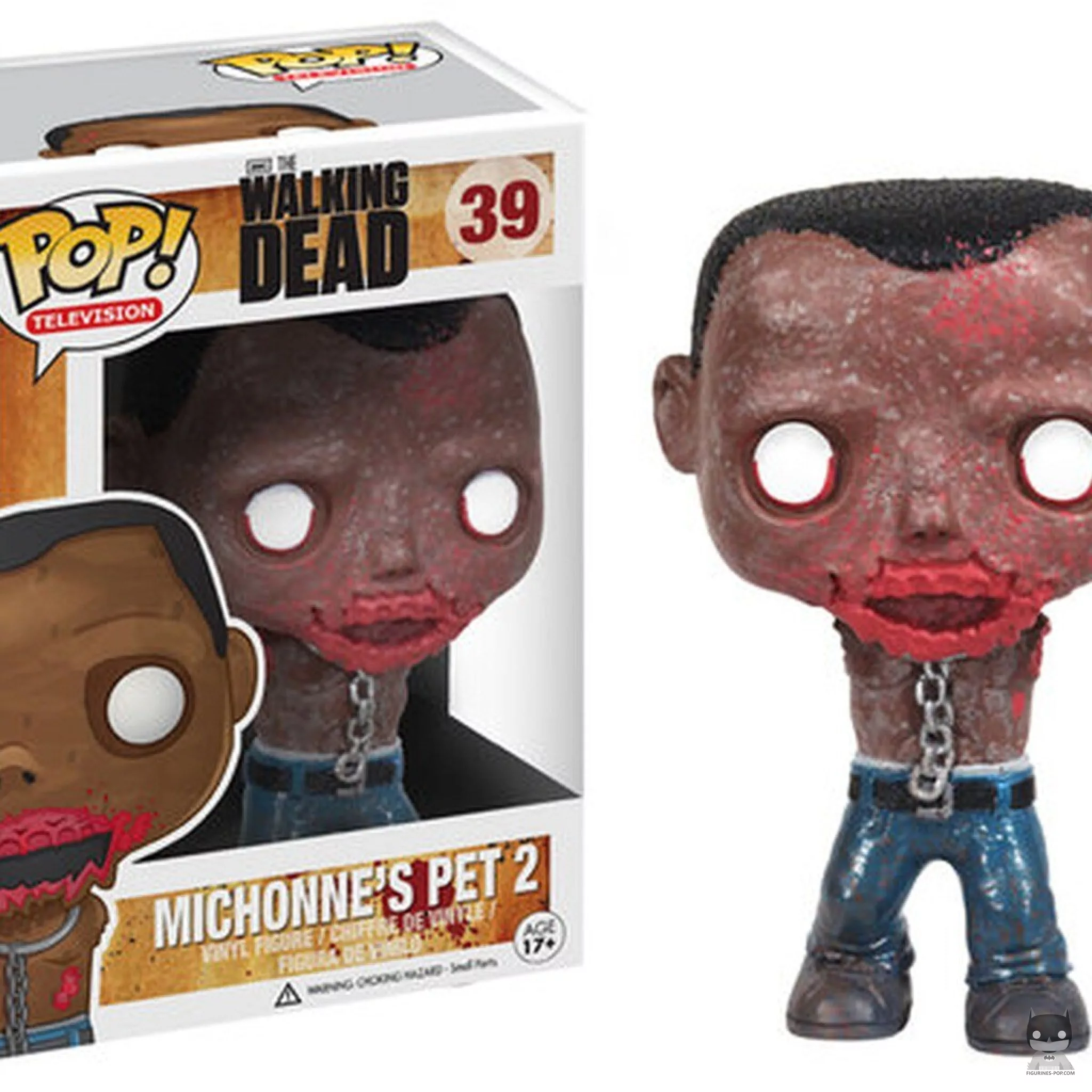 Figurine Funko POP Michonne's Pet 2 (Bloody) avec boîte