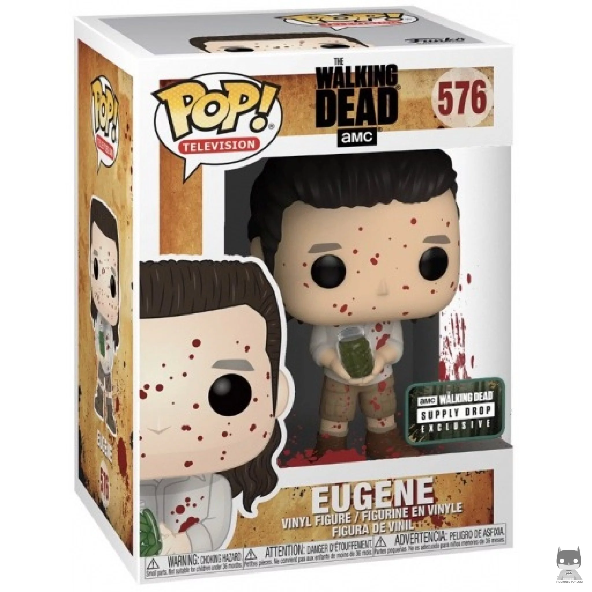 Figurine Funko POP Eugene Porter (Bloody) avec boîte