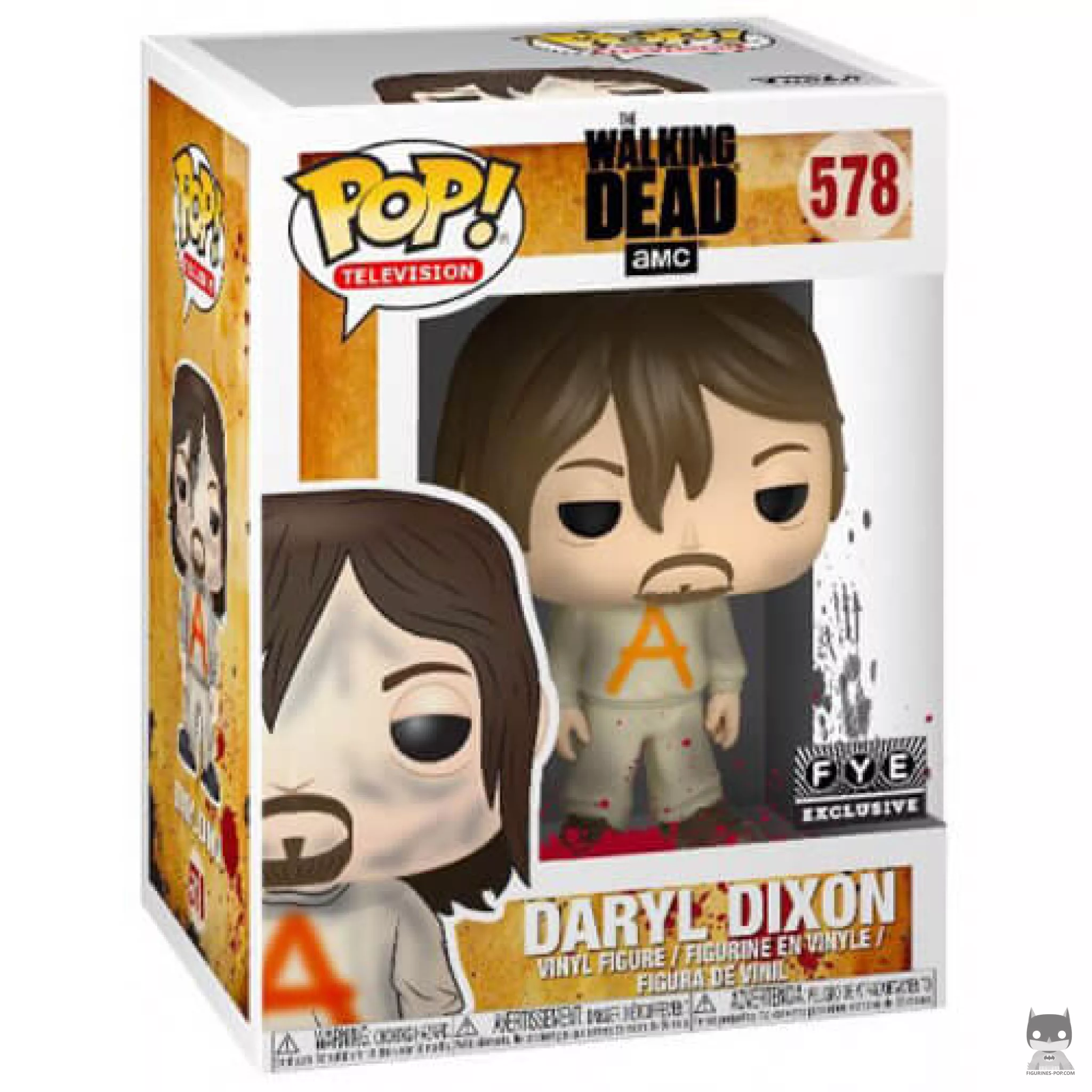 Figurine Funko POP Daryl Dixon avec boîte