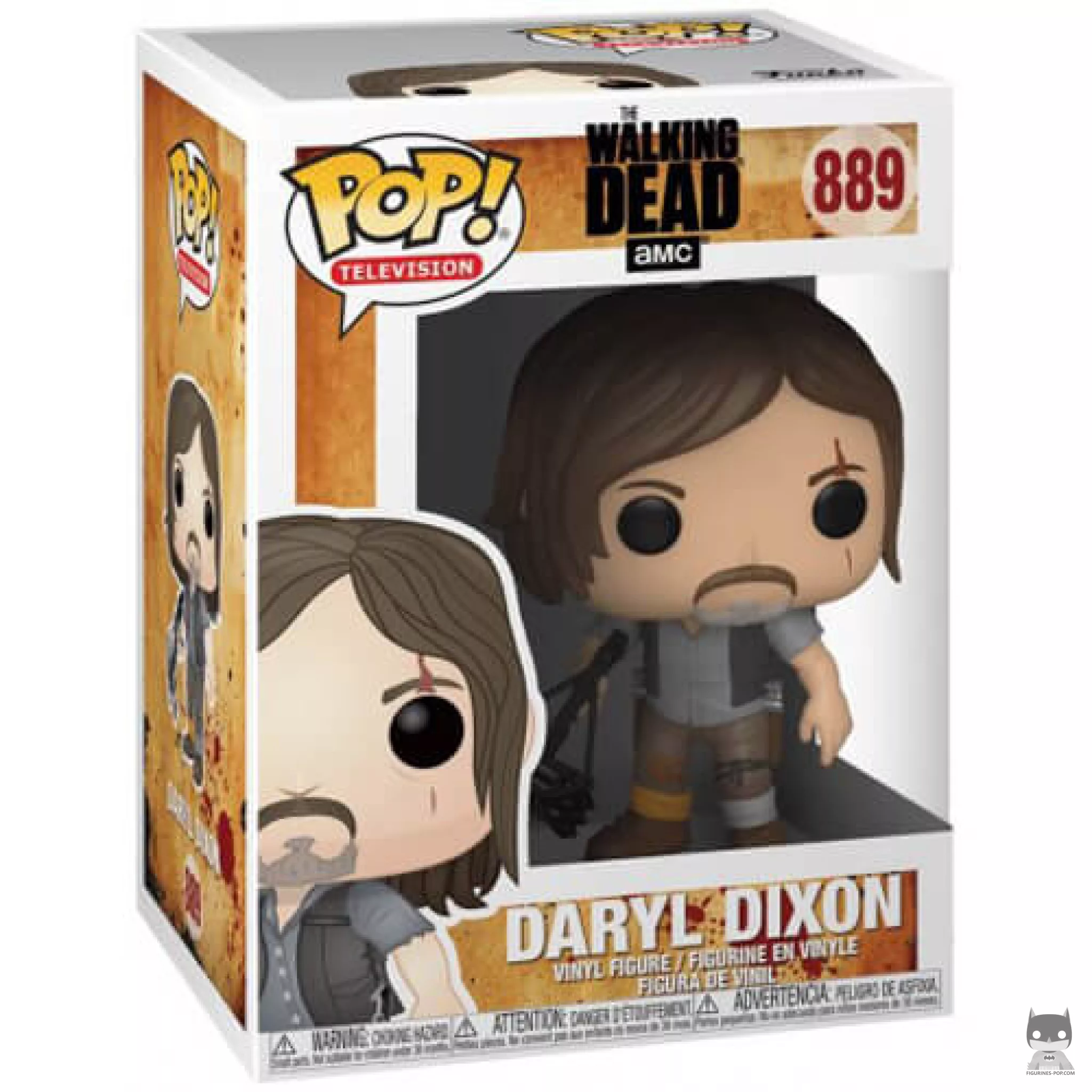 Figurine Funko POP Daryl Dixon avec boîte