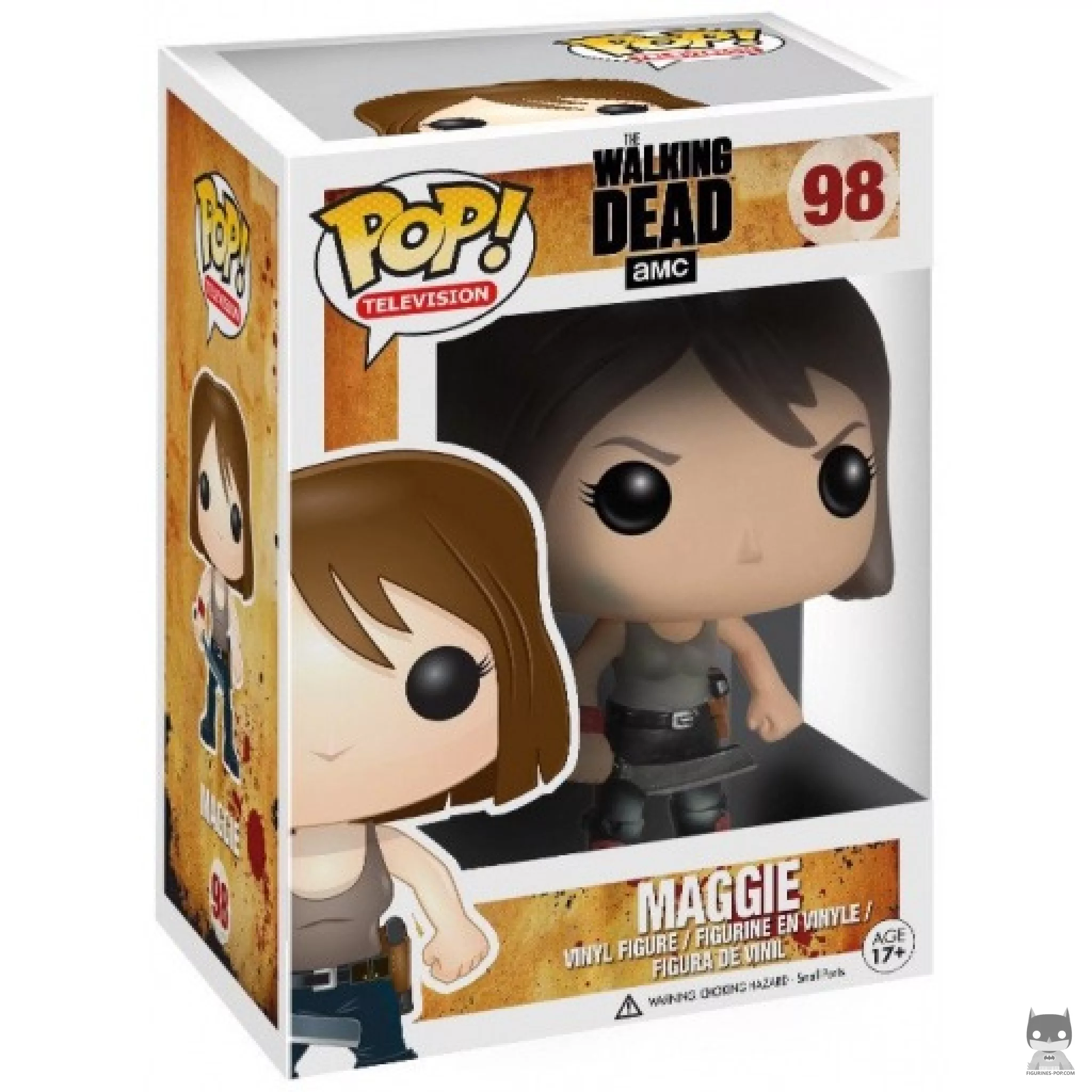 Figurine Funko POP Carl Grimes (Bloody) avec boîte
