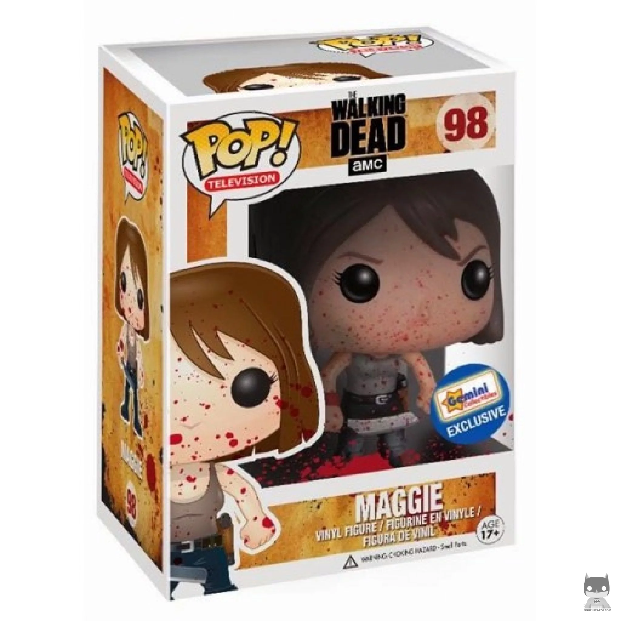 Figurine Funko POP Maggie Rhee (Bloody) avec boîte