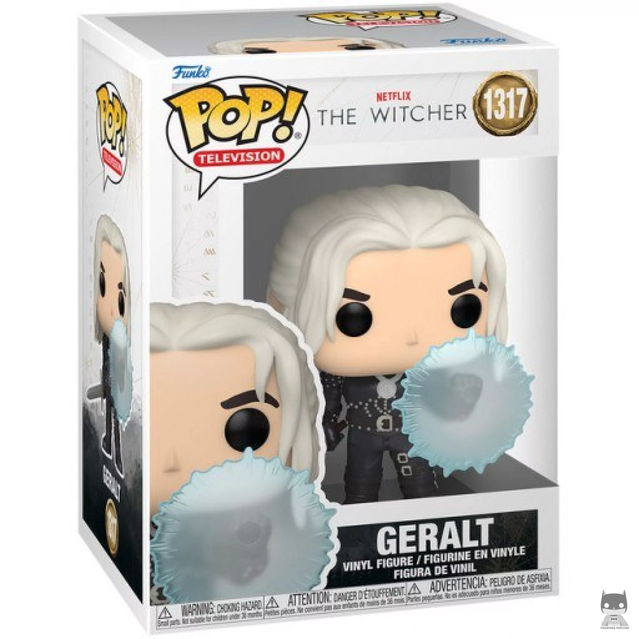 Figurine Funko POP Geralt avec boîte