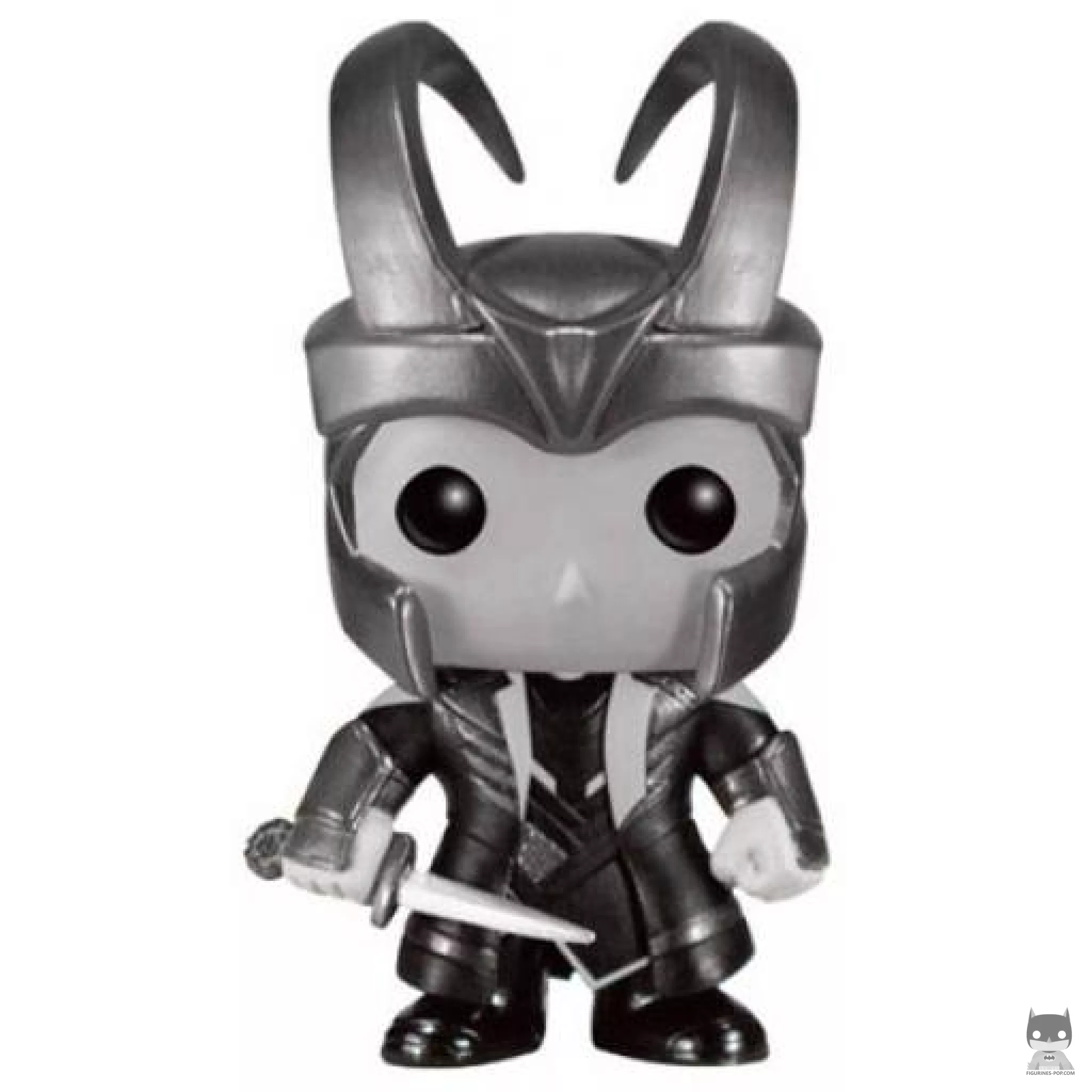Figurine Funko POP Loki (Helmet) (Noir & Blanc) (Thor)