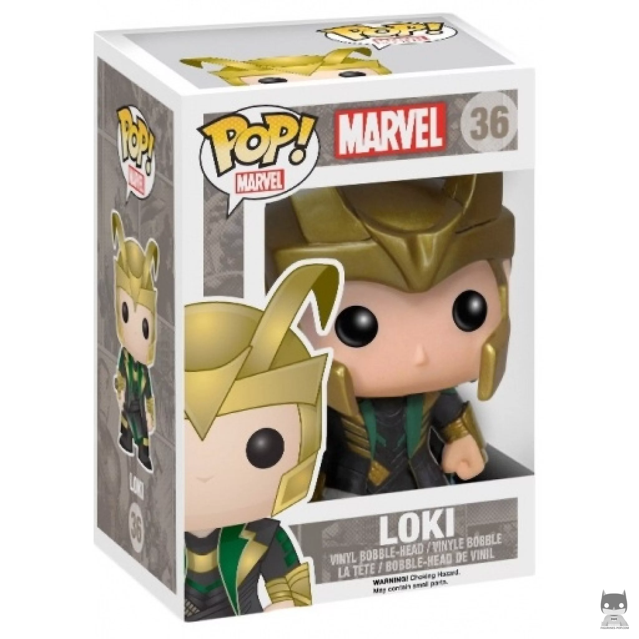 Figurine Funko POP Loki (Thor: The Dark World) avec boîte