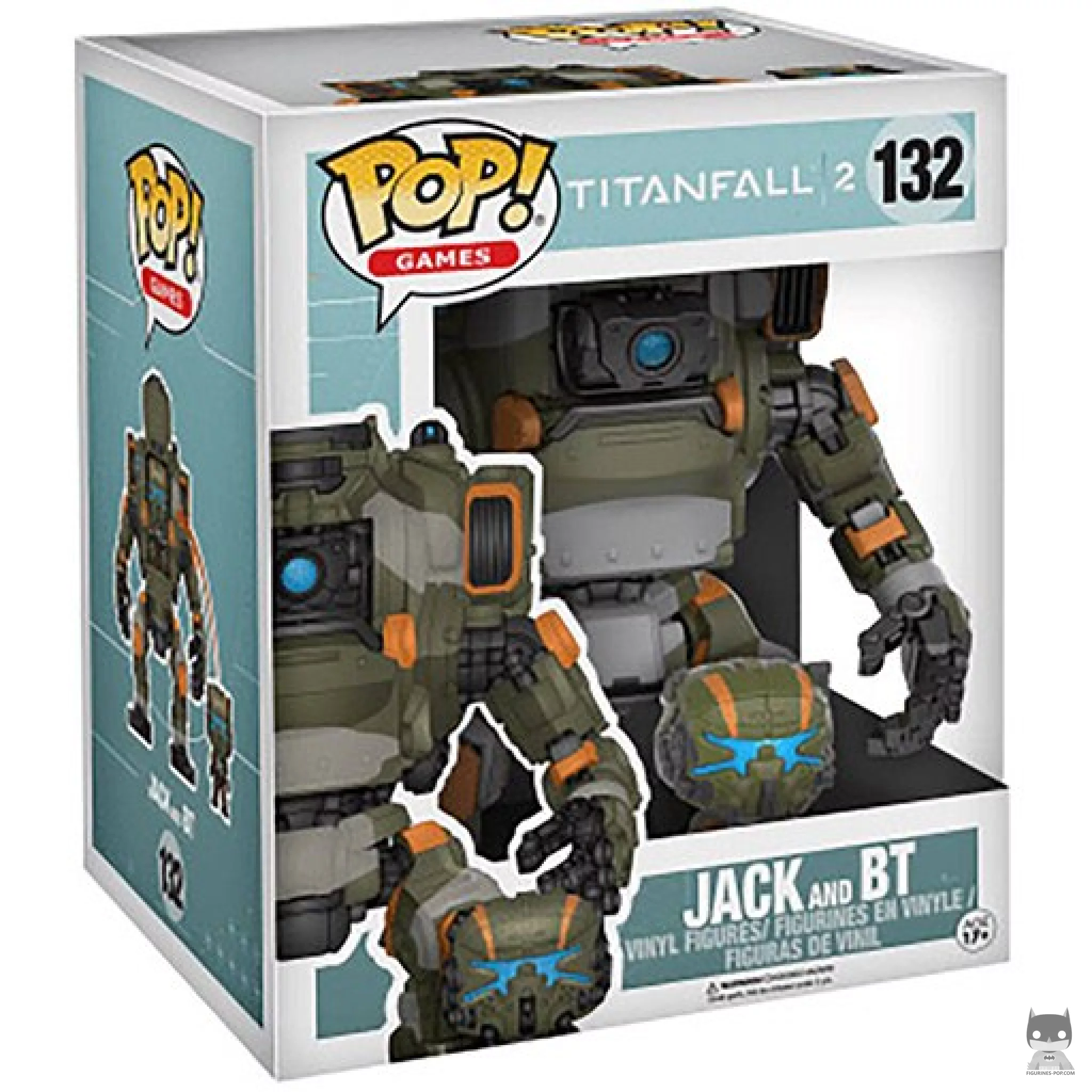 Figurine Funko POP Jack & BT (Supersized) avec boîte