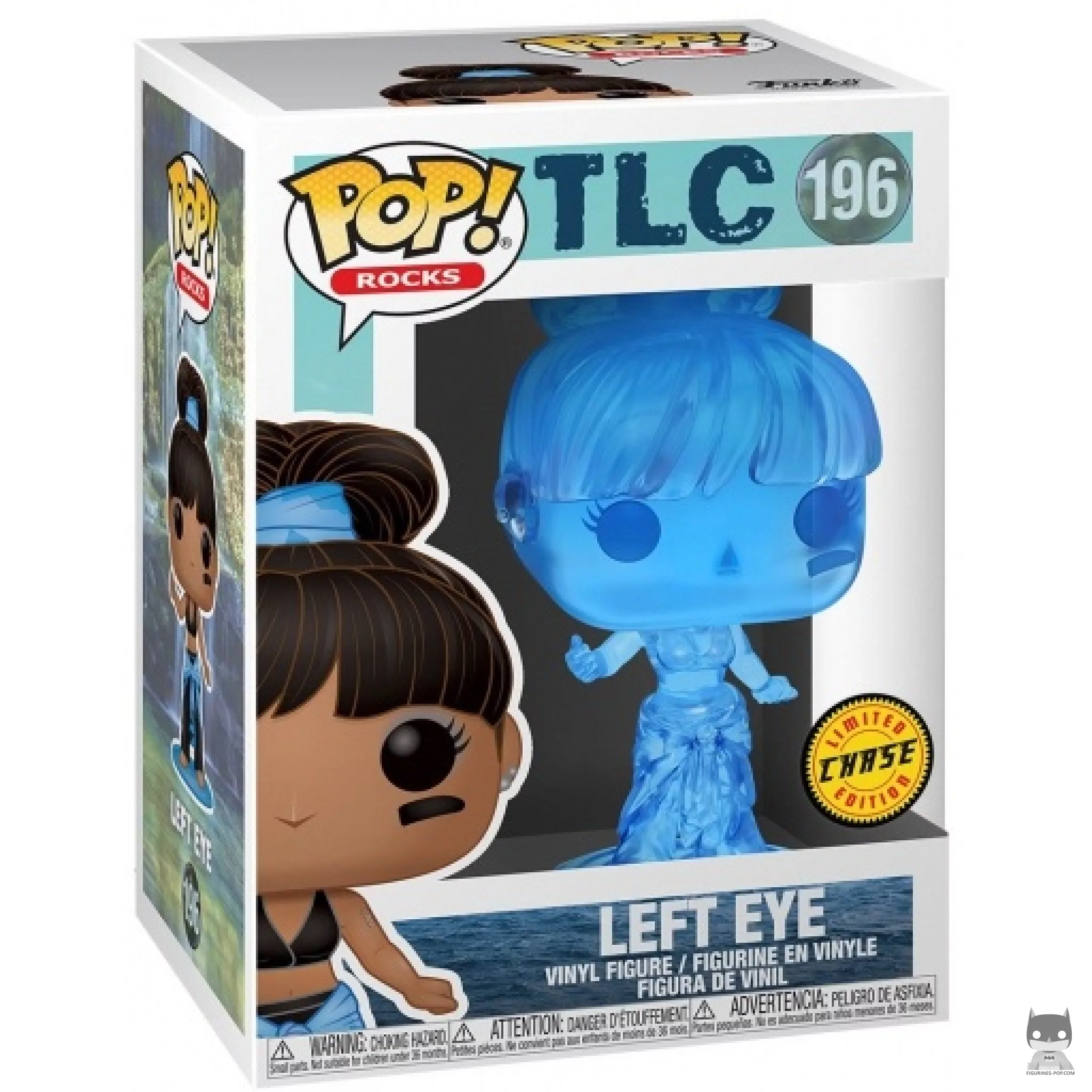 Figurine Funko POP Left Eye (Translucent) (Chase) avec boîte