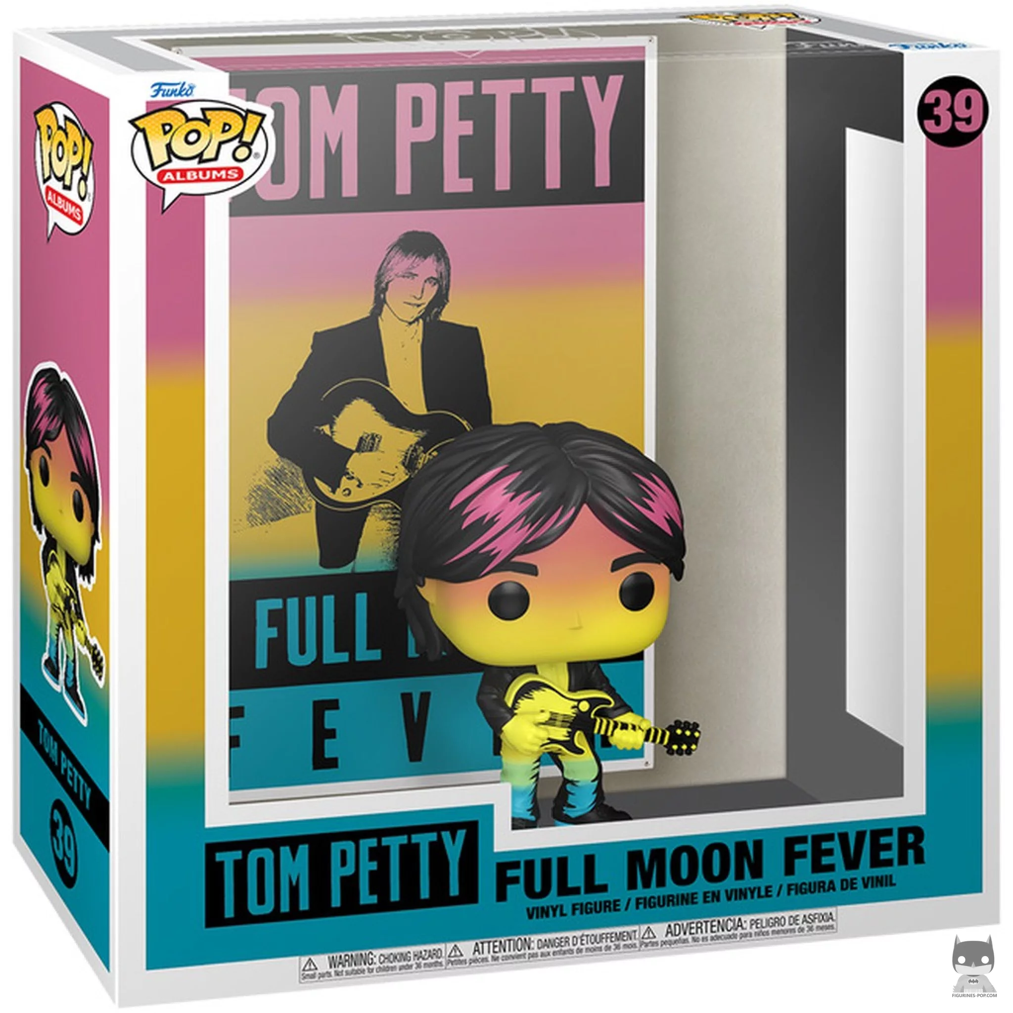 Figurine Funko POP Tom Petty (Full Moon Fever) avec boîte