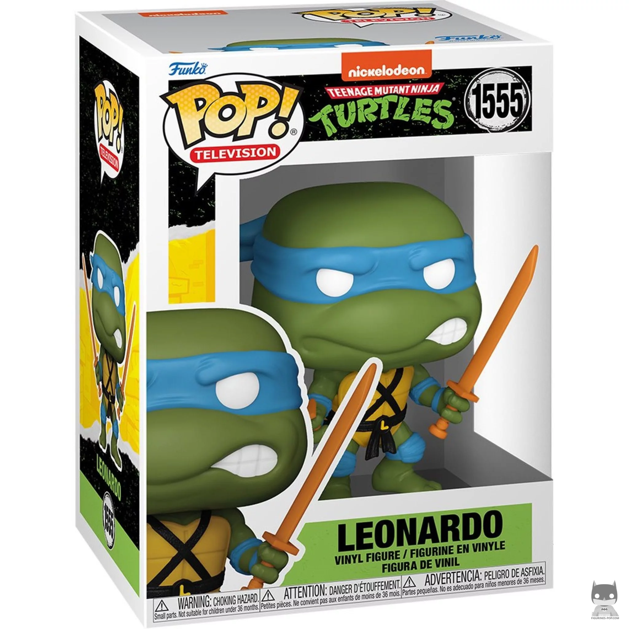 Figurine Funko POP Leonardo avec boîte