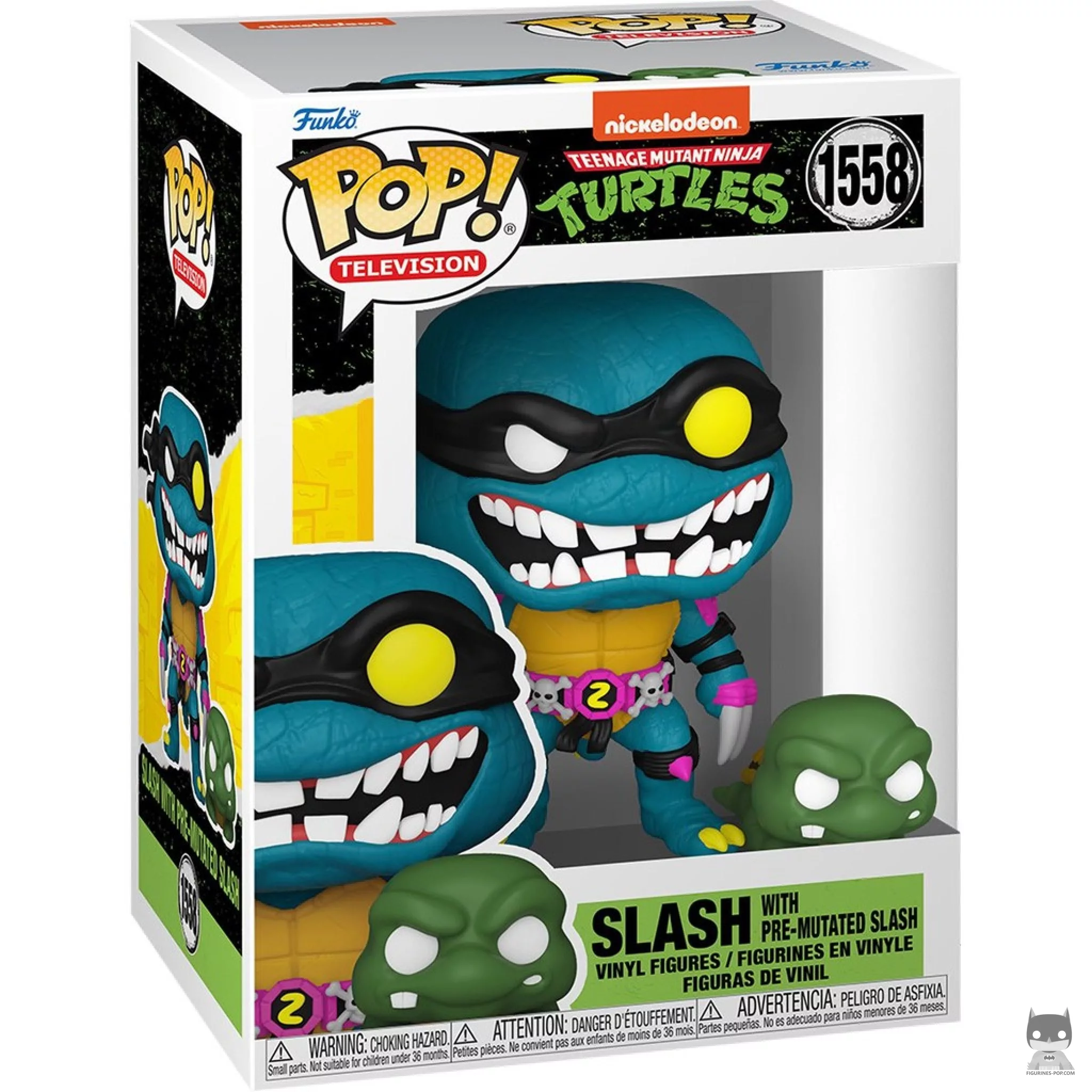 Figurine Funko POP Slash avec pré-mutant Slash avec boîte