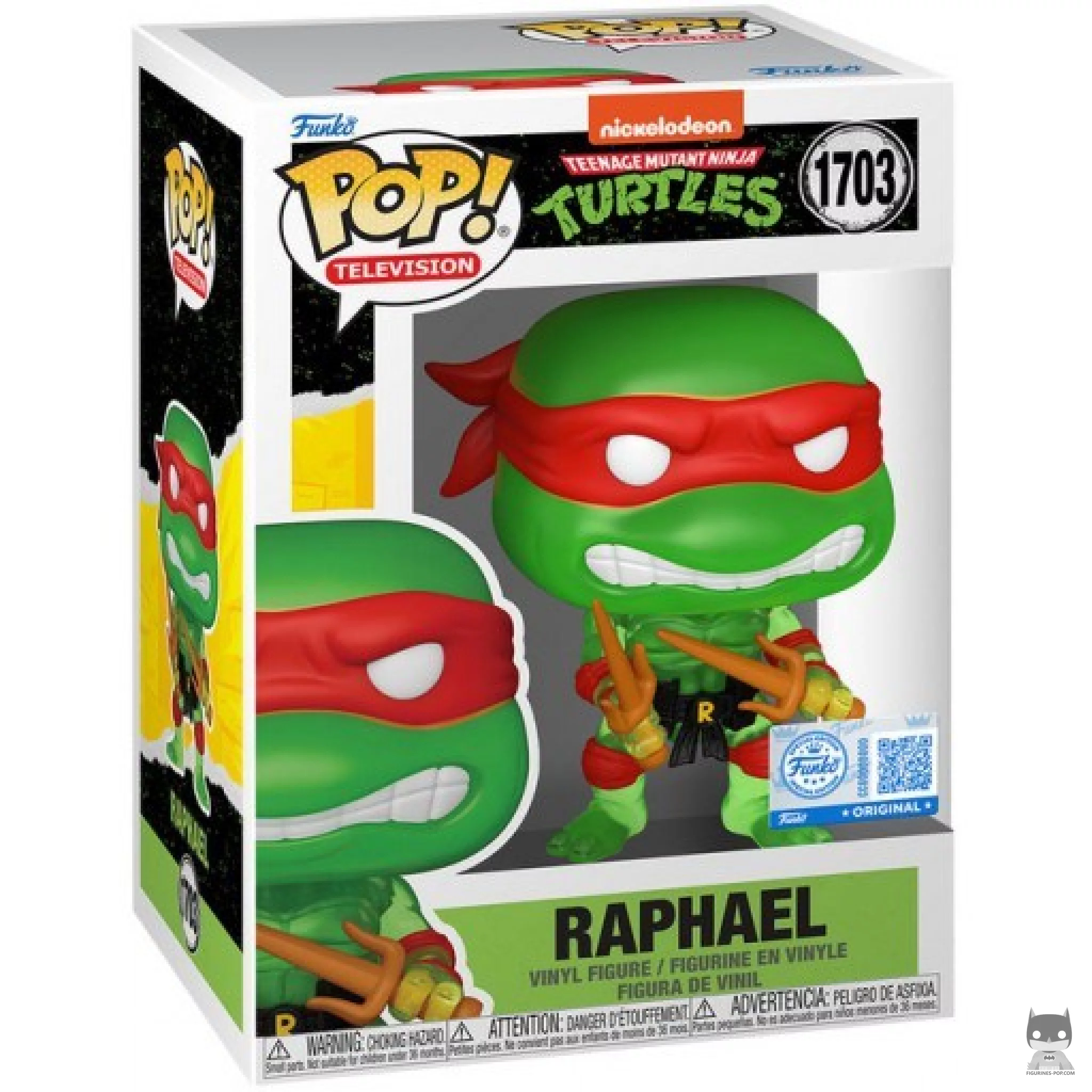 Figurine Funko POP Raphael (Translucent) avec boîte