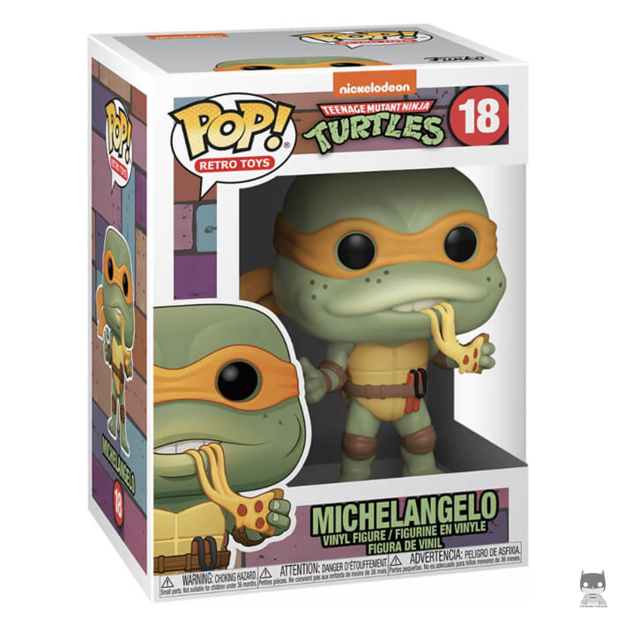 Figurine Funko POP Michelangelo avec boîte