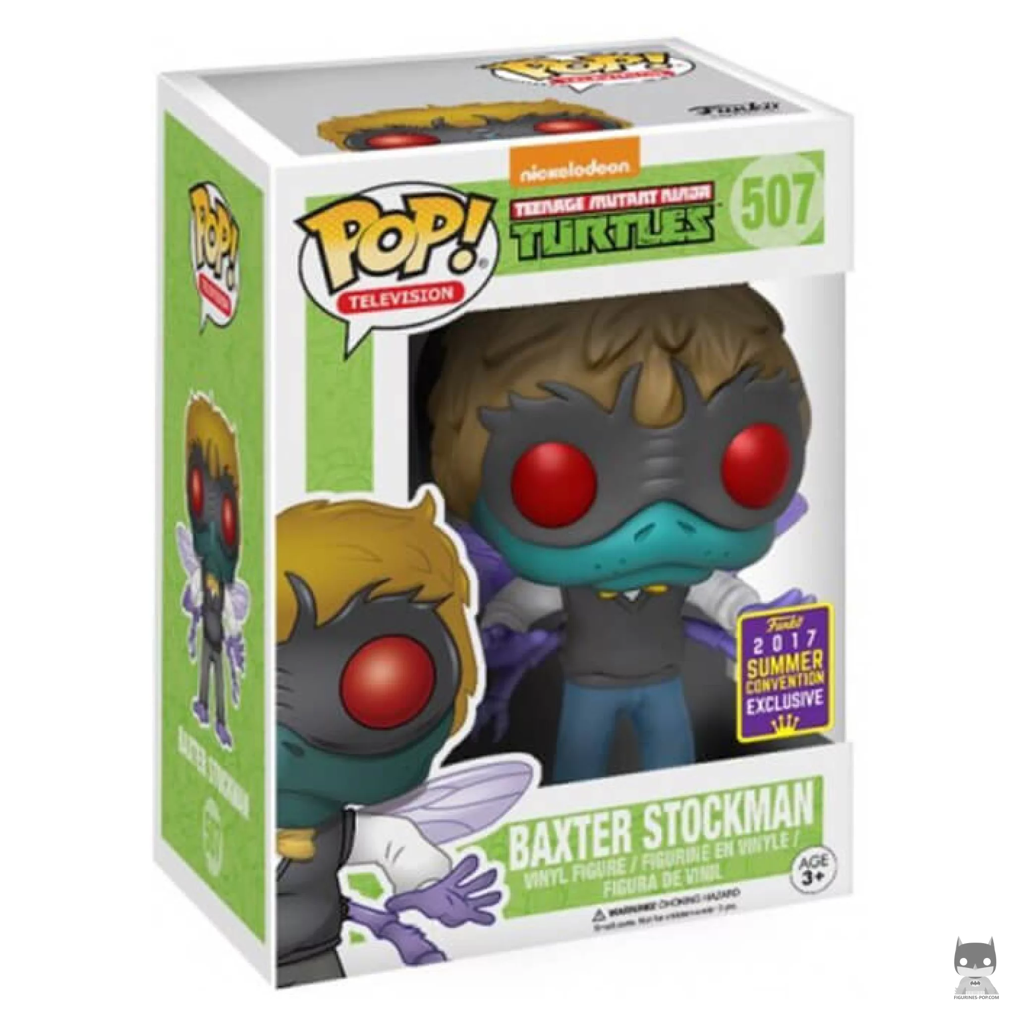 Figurine Funko POP Baxter Stockman avec boîte