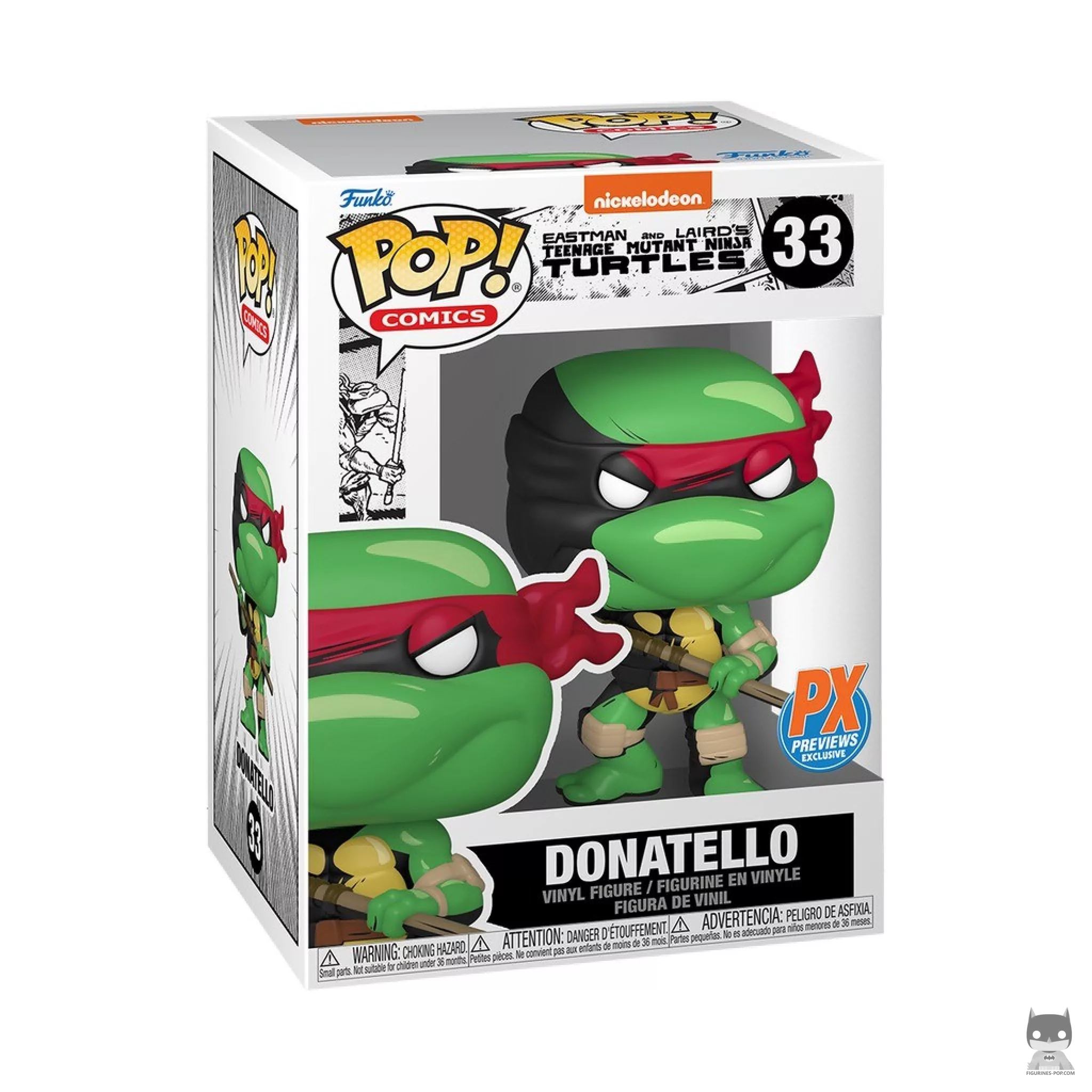 Figurine Funko POP Donatello avec boîte