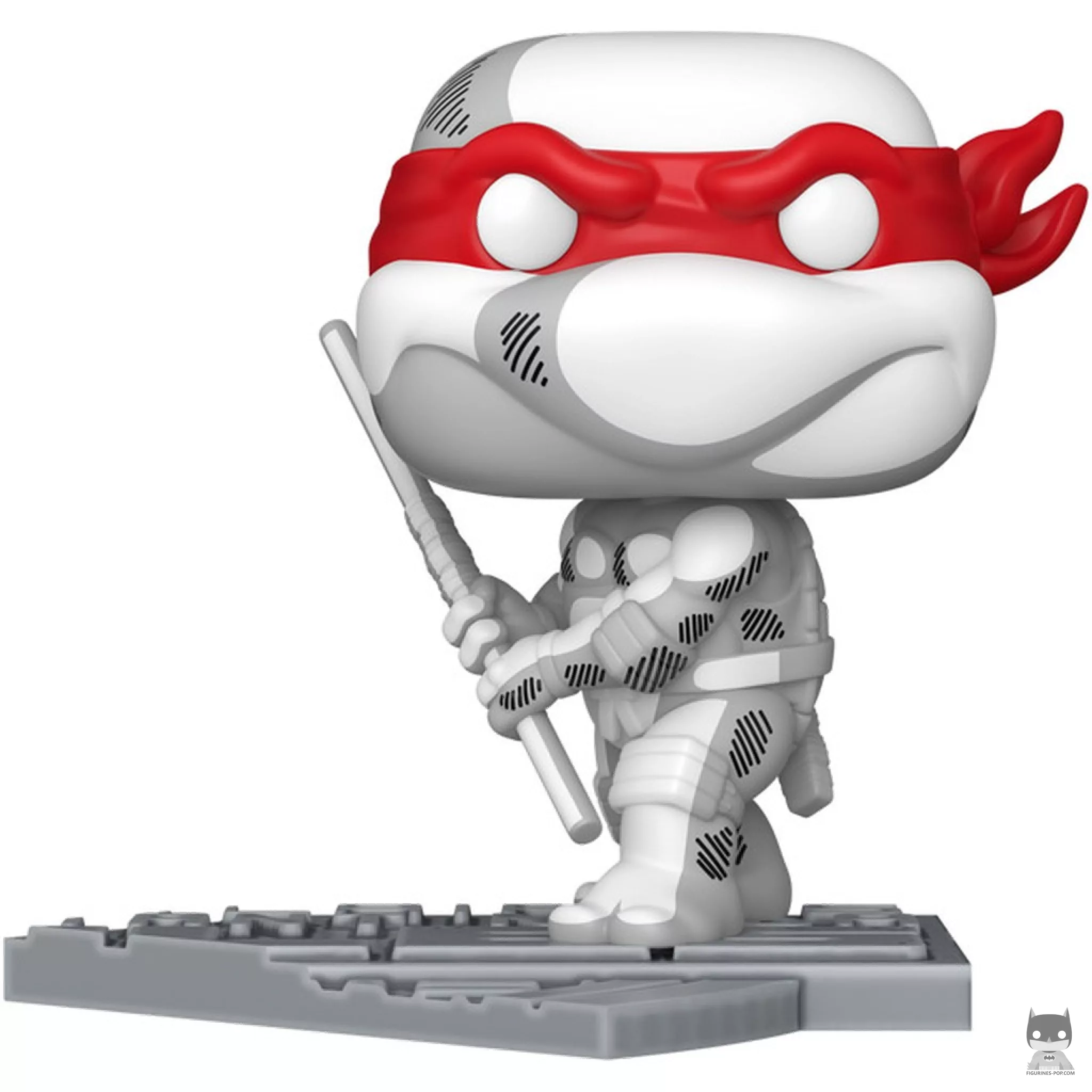 Figurine Funko POP Donatello (Endommagé au combat) (Comic Deco) (Tortues Ninja Eastman et Laird)