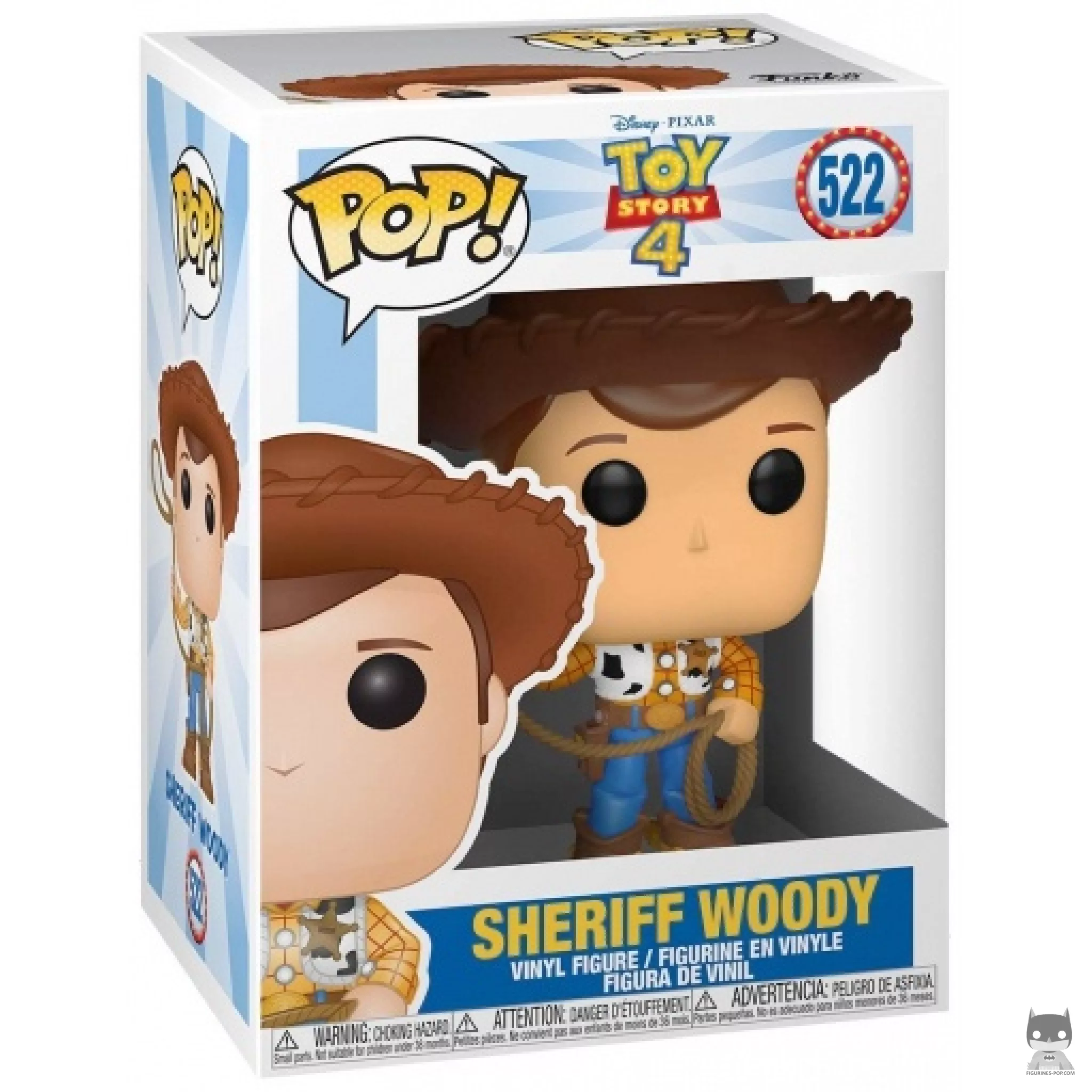 Figurine Funko POP Shérif Woody avec boîte