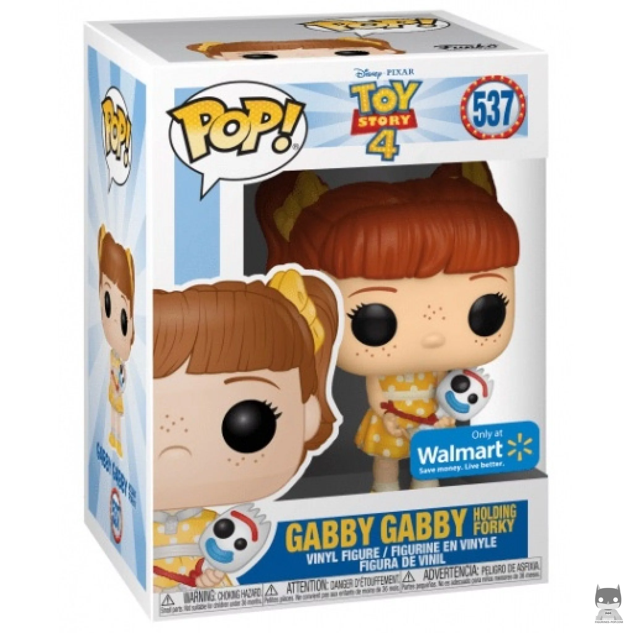 Figurine Funko POP Gabby Gabby tenant Fourchette avec boîte