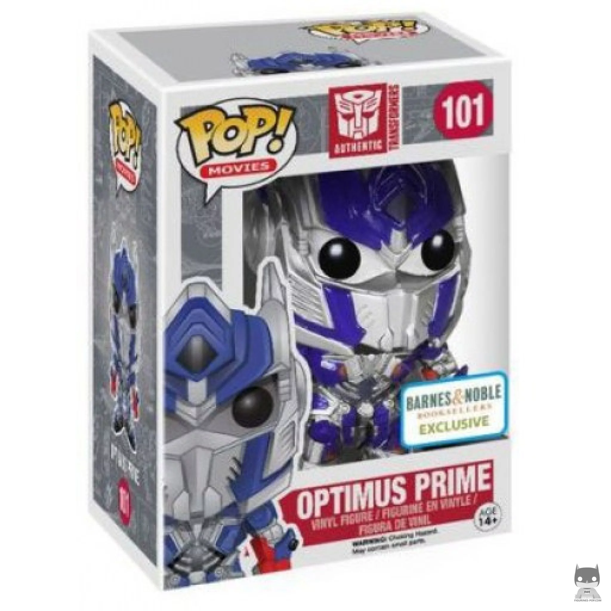 Figurine Funko POP Optimus Prime (Metallic) avec boîte