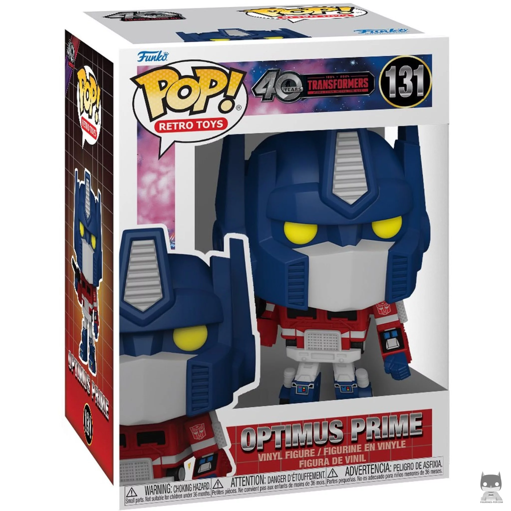 Figurine Funko POP Optimus Prime avec boîte