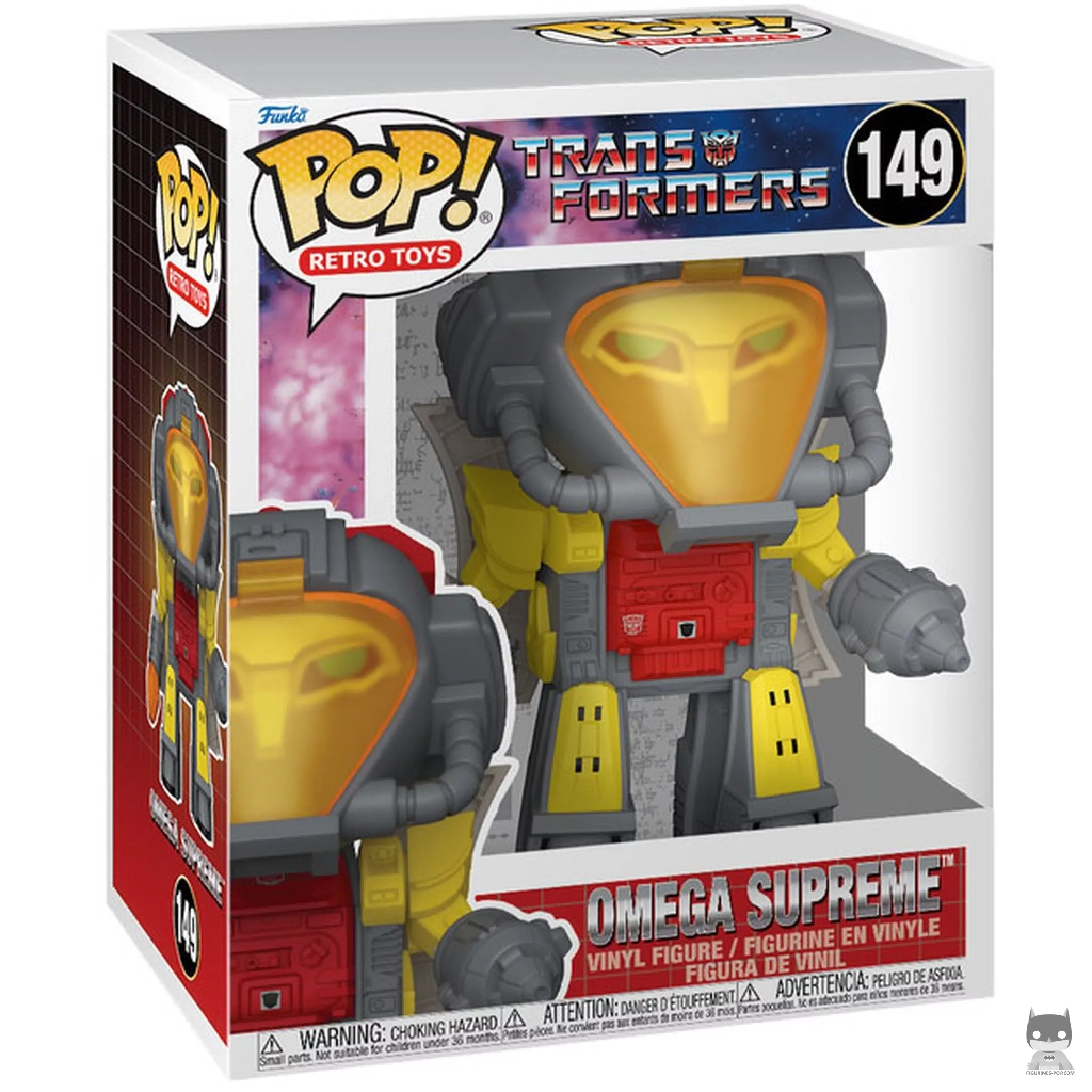 Figurine Funko POP Omega Supreme avec boîte