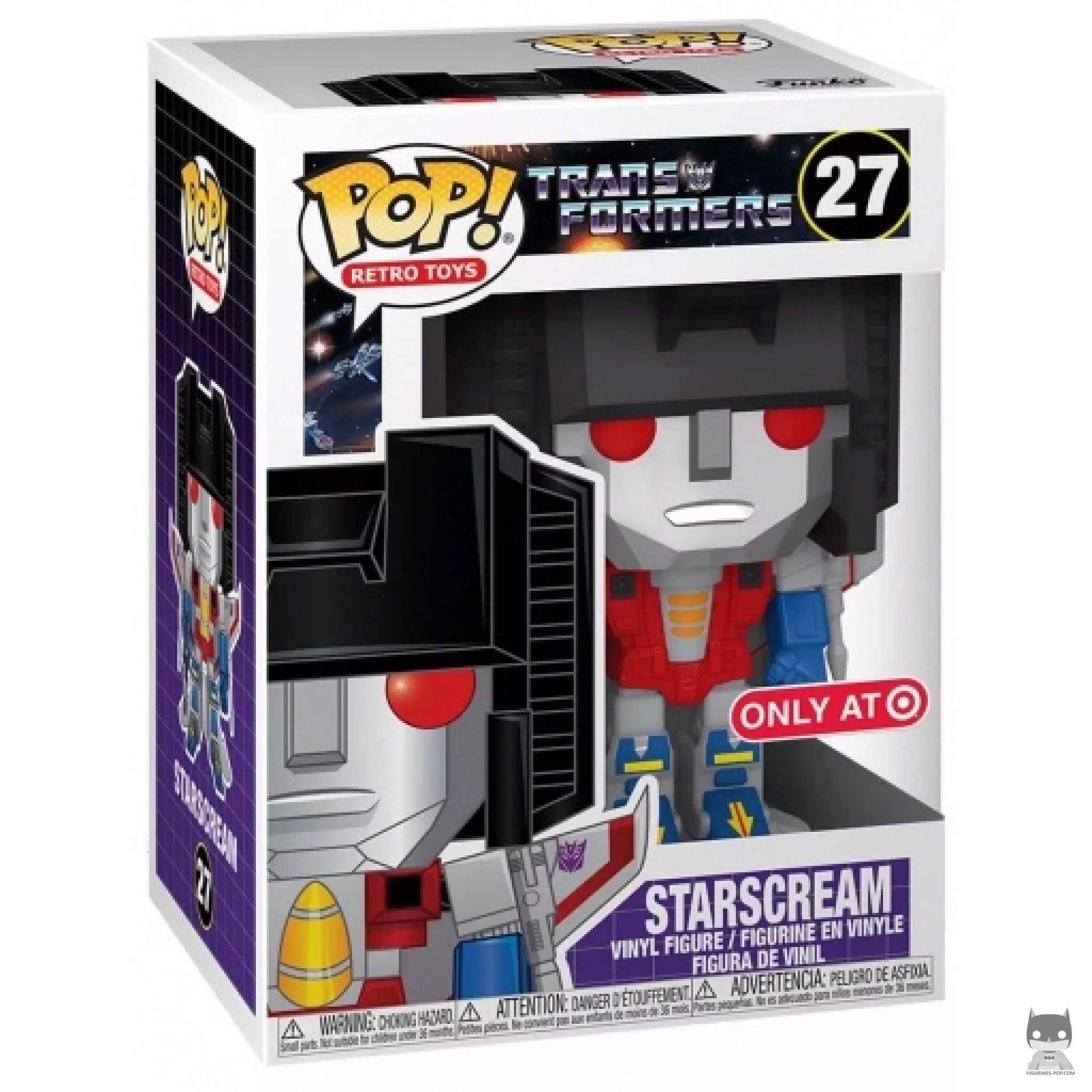 Figurine Funko POP Starscream avec boîte