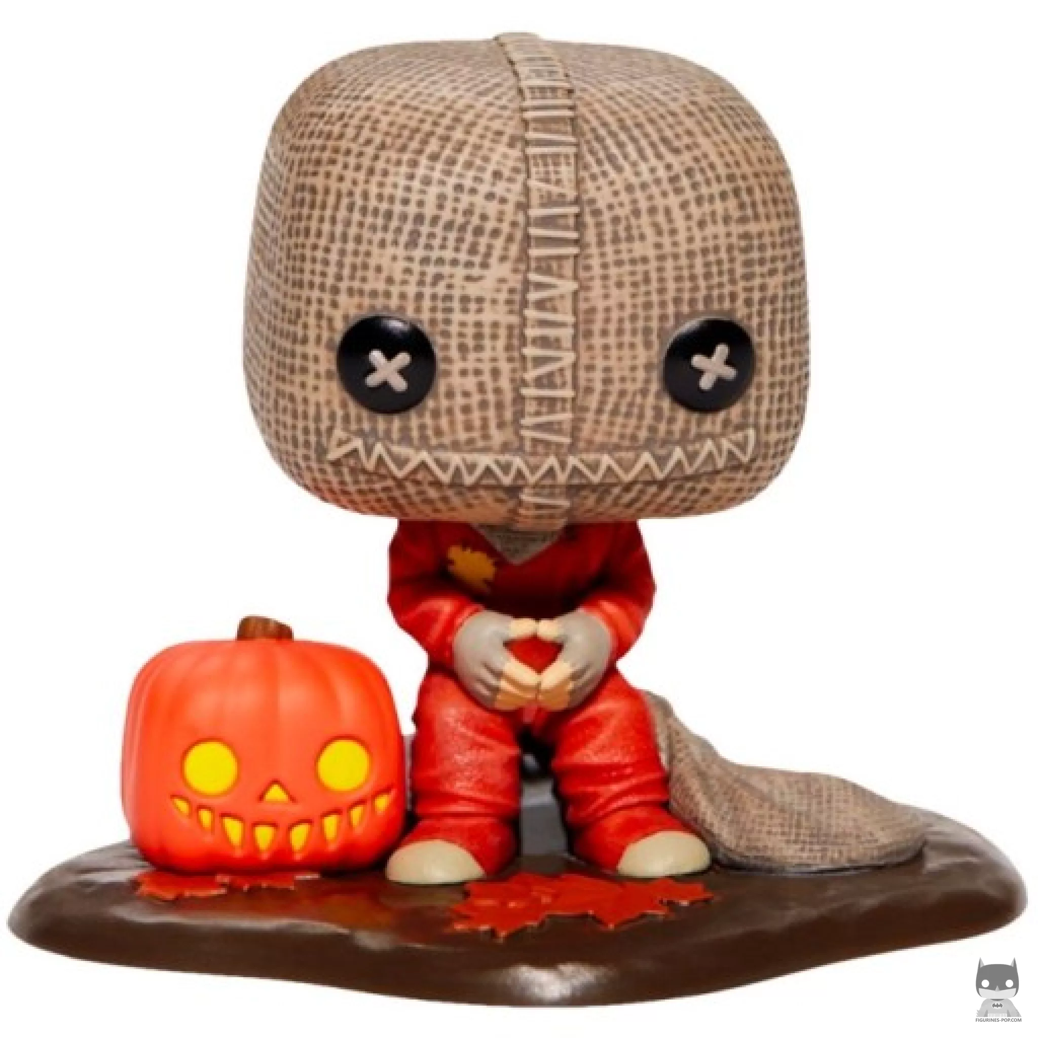 Figurine Funko POP Sam avec citrouille et sac (Trick 'r Treat)