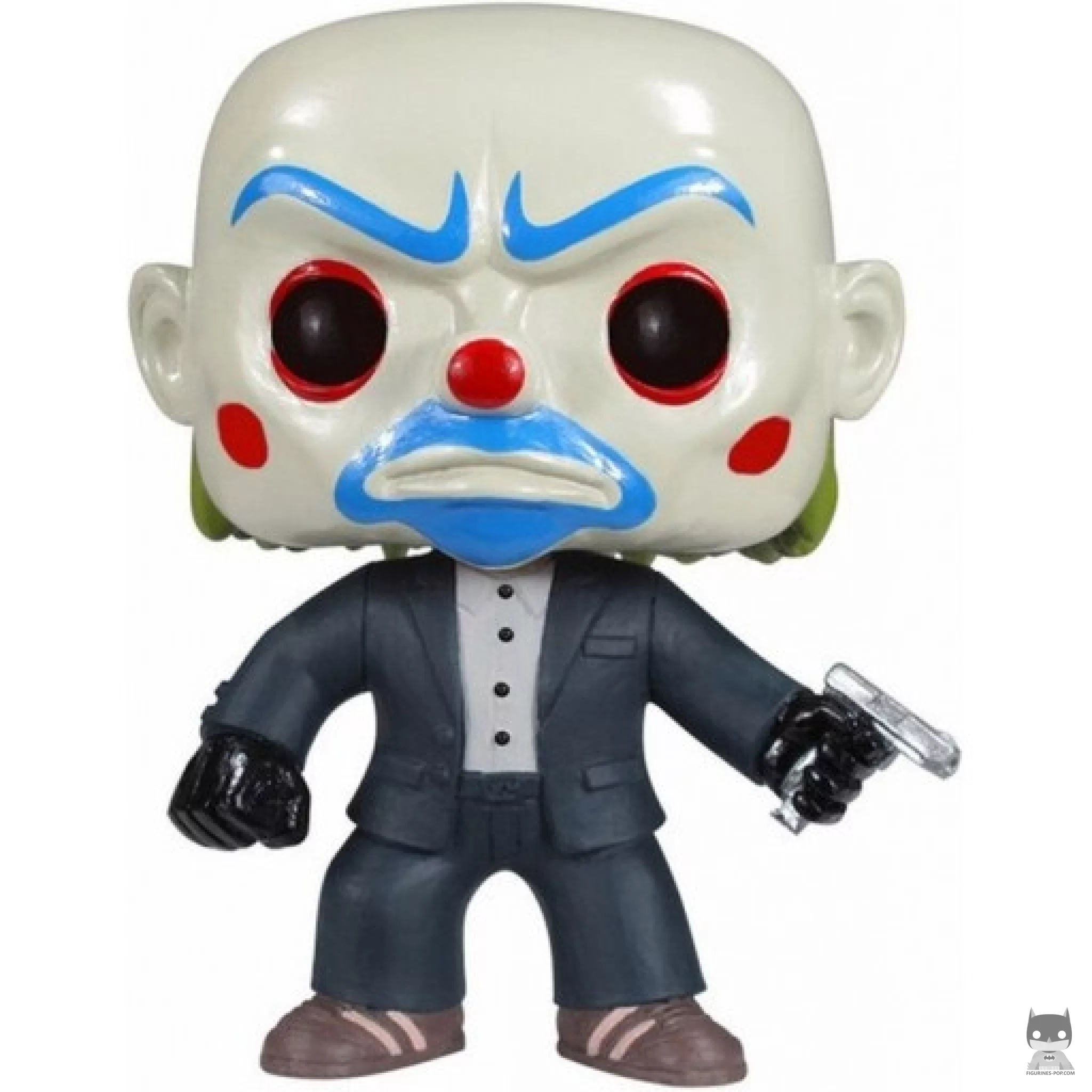 Figurine Funko POP Joker en Braqueur de Banque (Trilogie The Dark Knight)