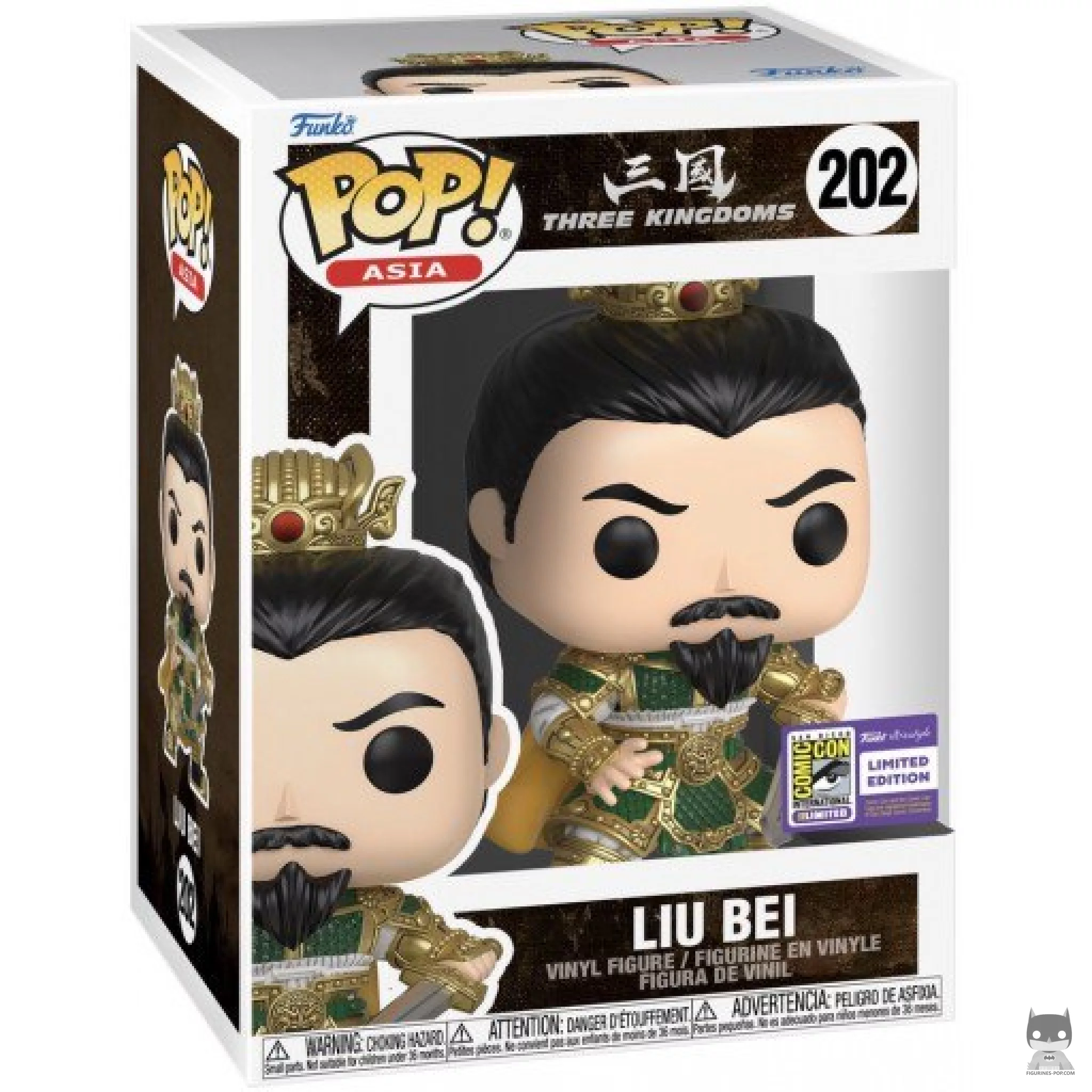 Figurine Funko POP Liu Bei avec boîte