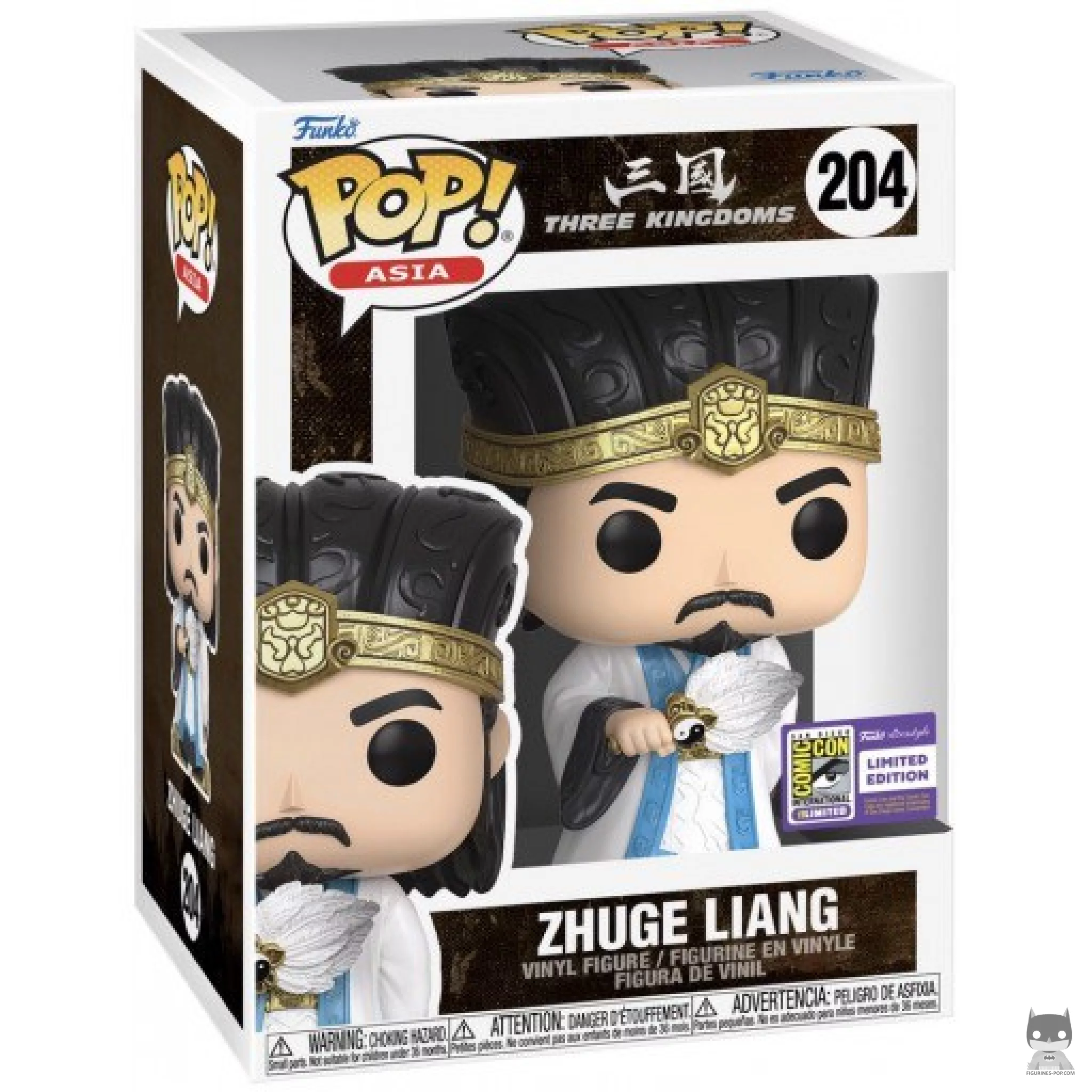 Figurine Funko POP Zhuge Liang avec boîte