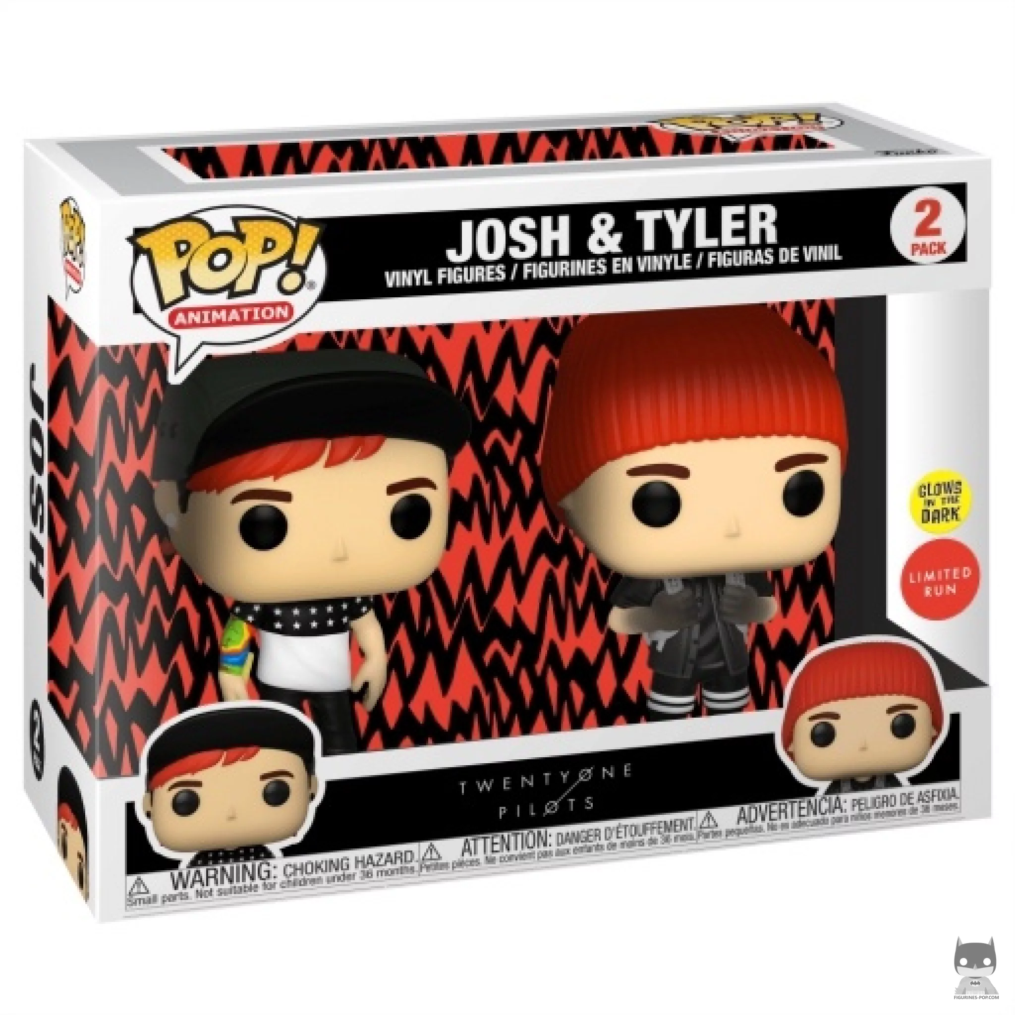 Figurine Funko POP Josh & Tyler avec boîte