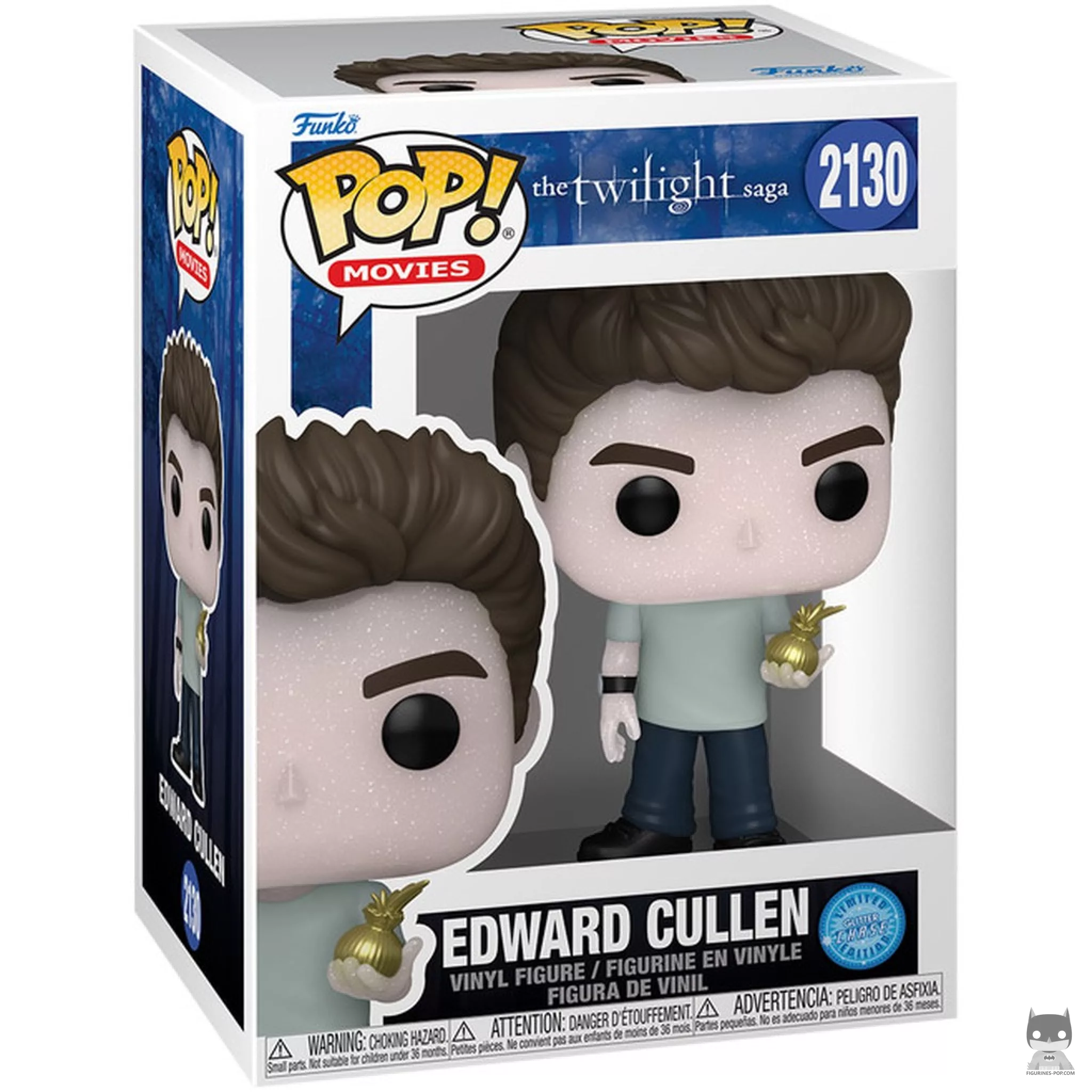 Figurine Funko POP Edward Cullen (Chase & Glitter) avec boîte