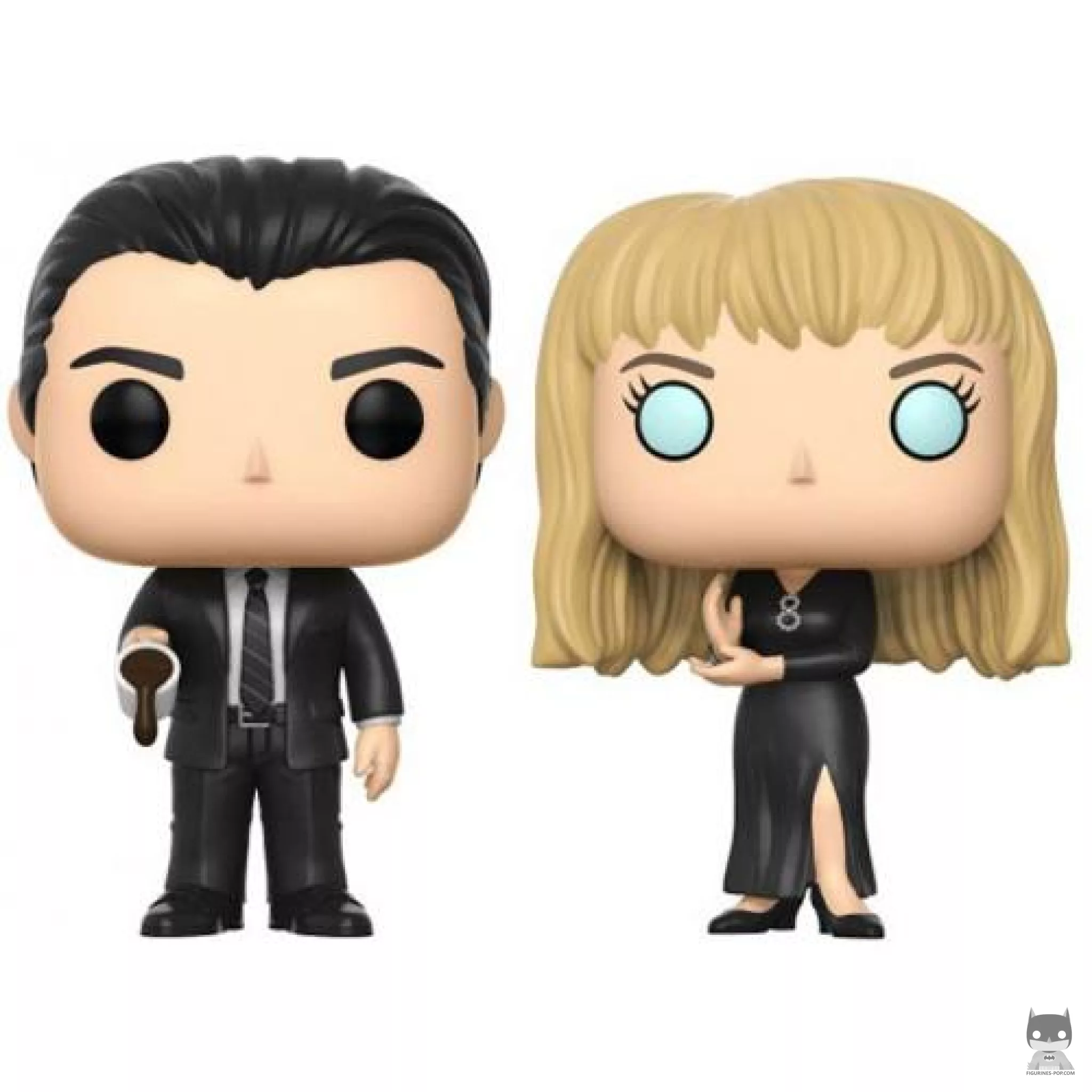 Figurine Funko POP Black Lodge Cooper & Black Lodge Laura (Twin Peaks)