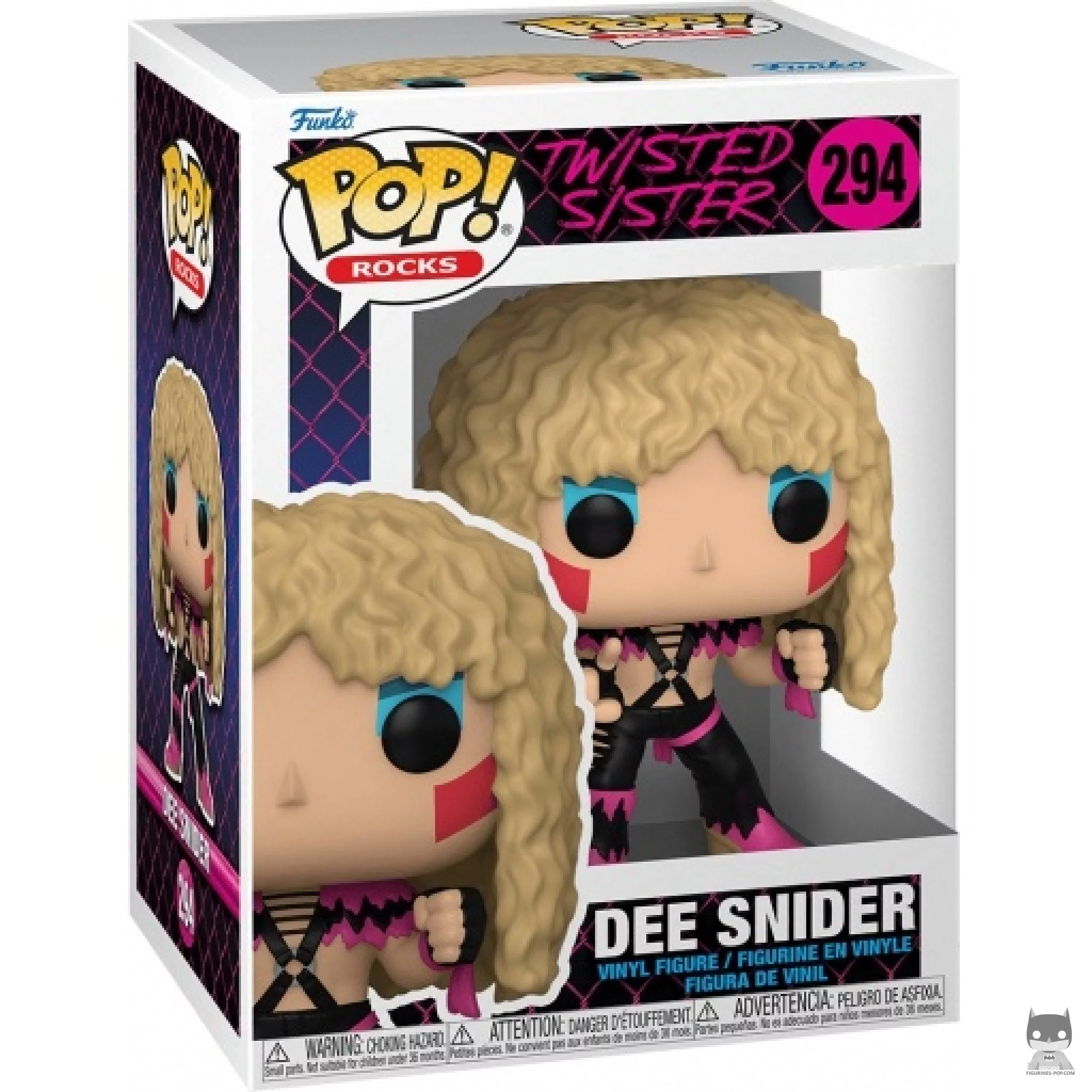 Figurine Funko POP Dee Snider avec boîte