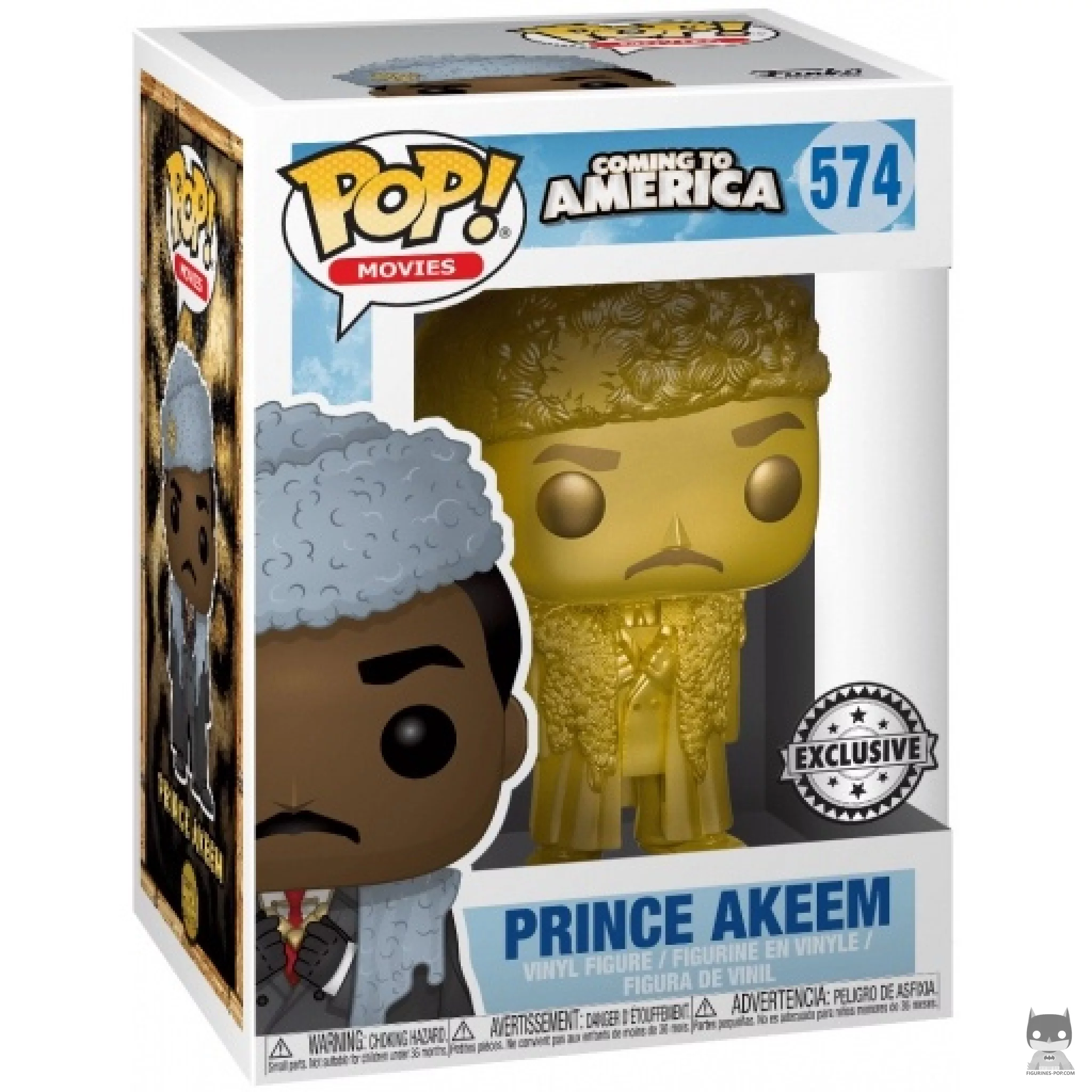 Figurine Funko POP Prince Akeem Joffer (Doré) avec boîte