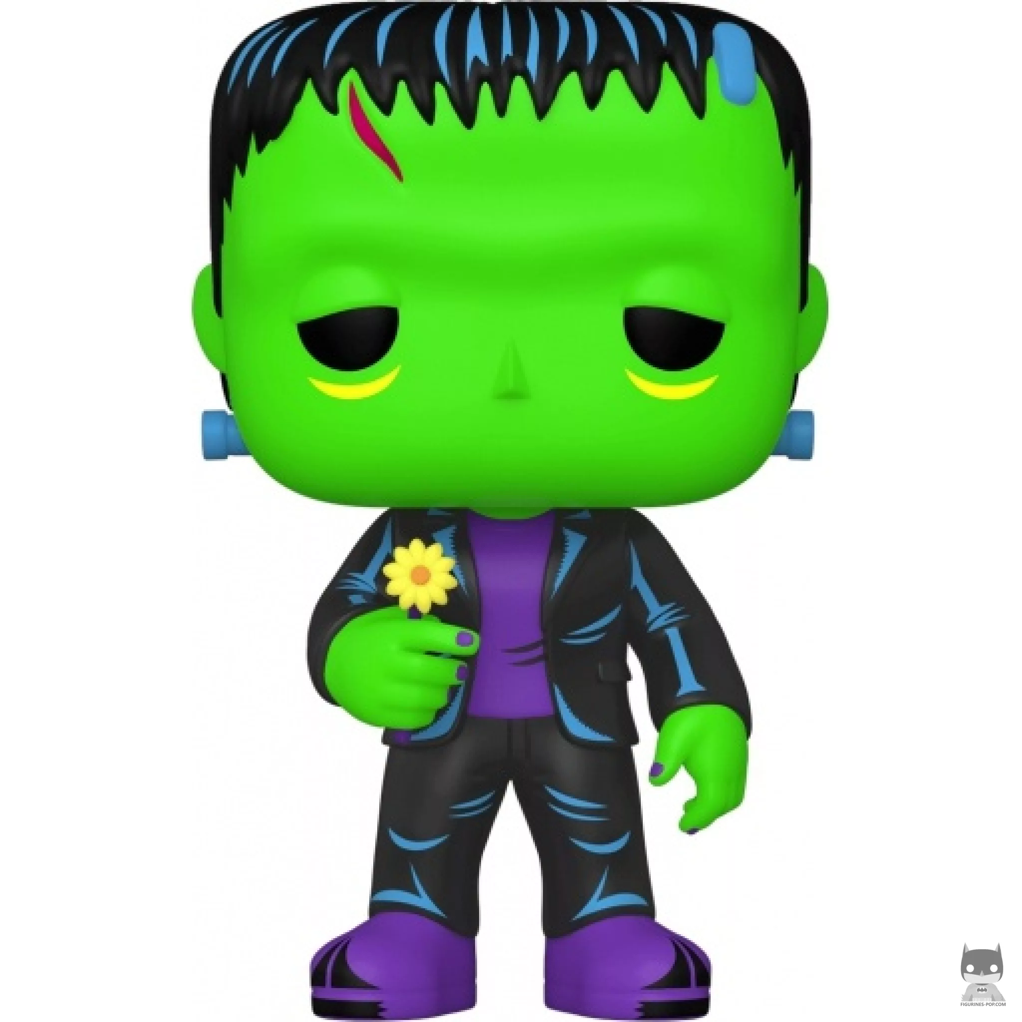 Figurine Funko POP Frankenstein avec Fleur (Blacklight) (Universal Monsters)