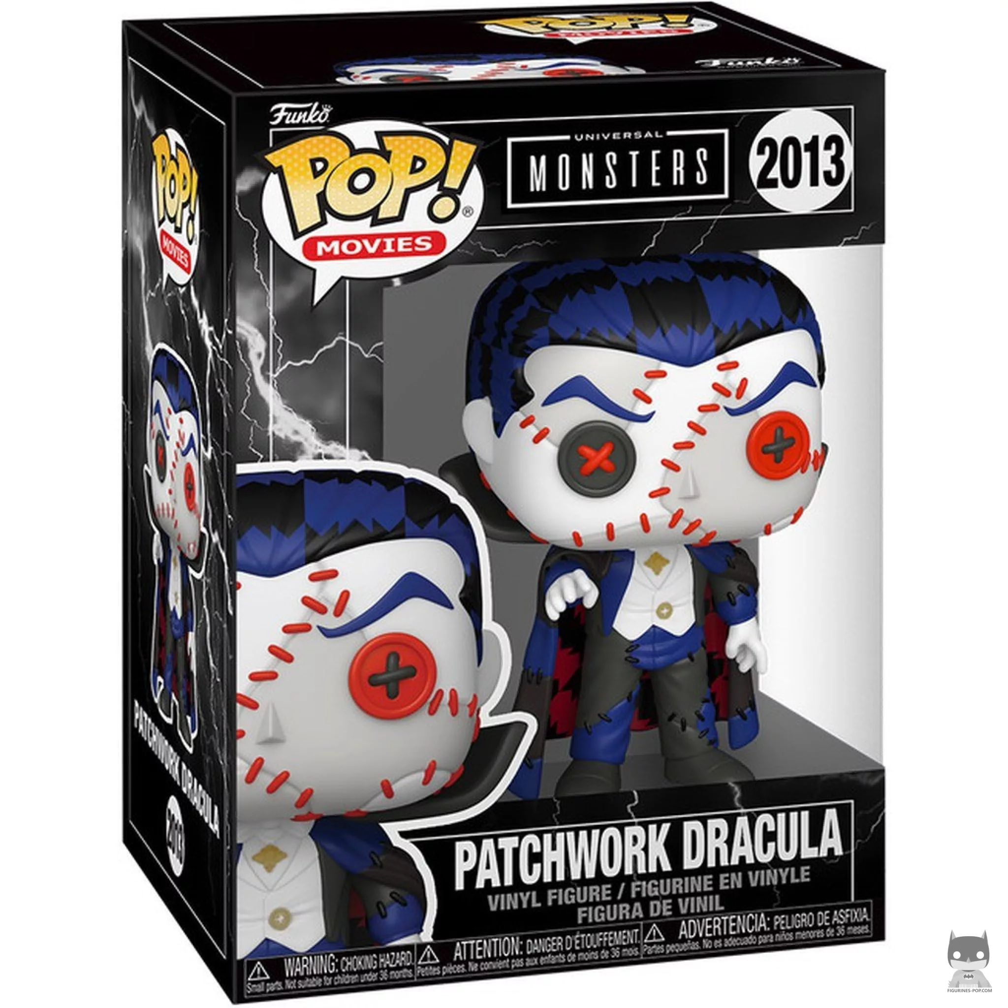 Figurine Funko POP Dracula (Patchwork) avec boîte