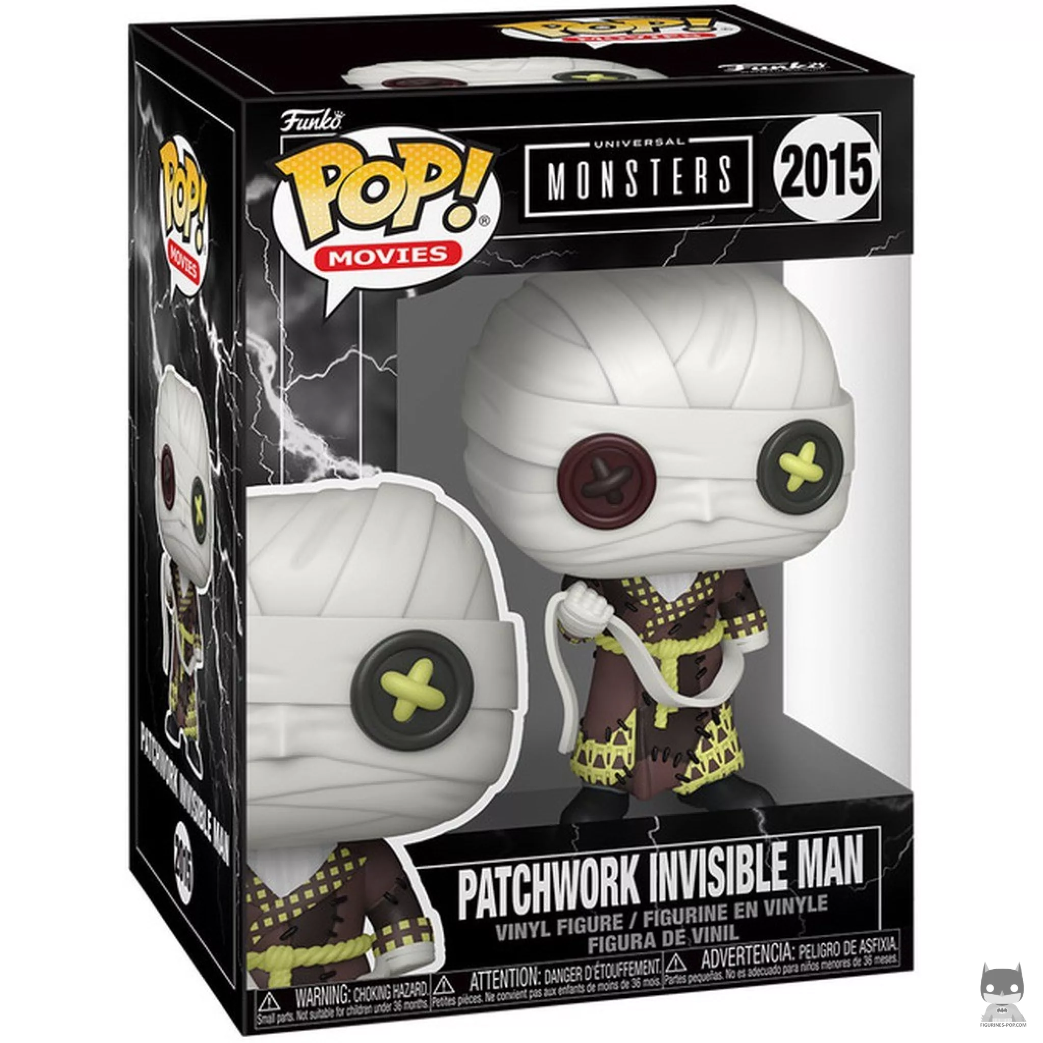 Figurine Funko POP L'Homme invisible (Patchwork) avec boîte