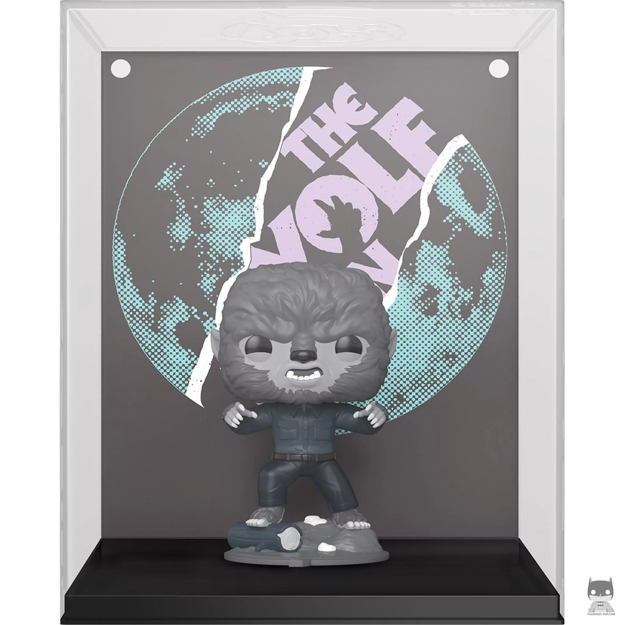 Figurine Funko POP Le Loup-Garou VHS Cover (Black & White) (Universal Monsters)
