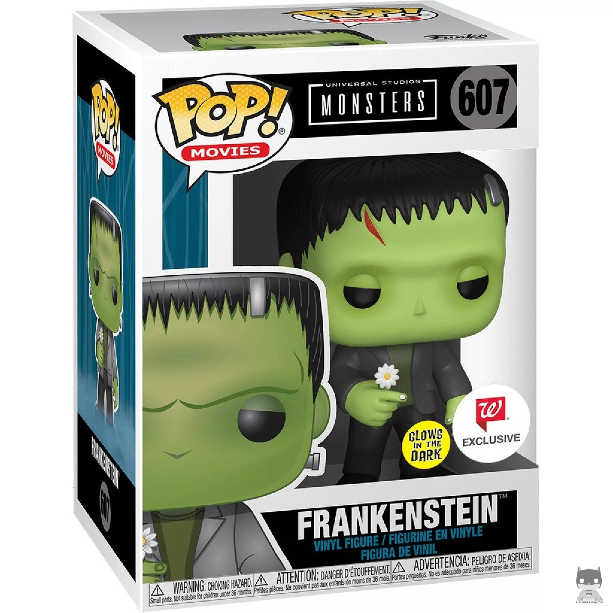 Figurine Funko POP Frankenstein avec une fleur avec boîte