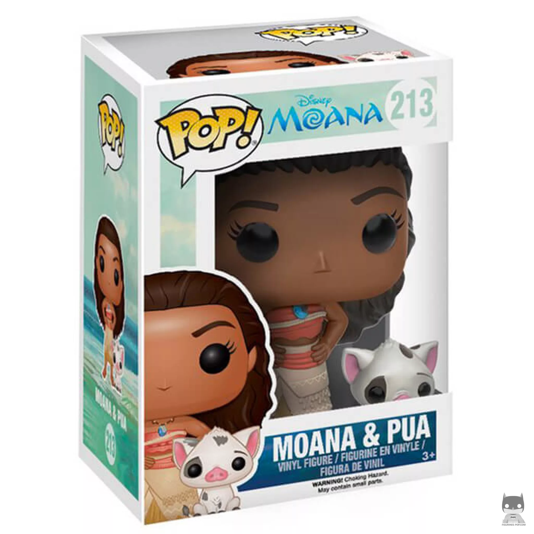 Figurine Funko POP Vaiana avec Pua avec boîte