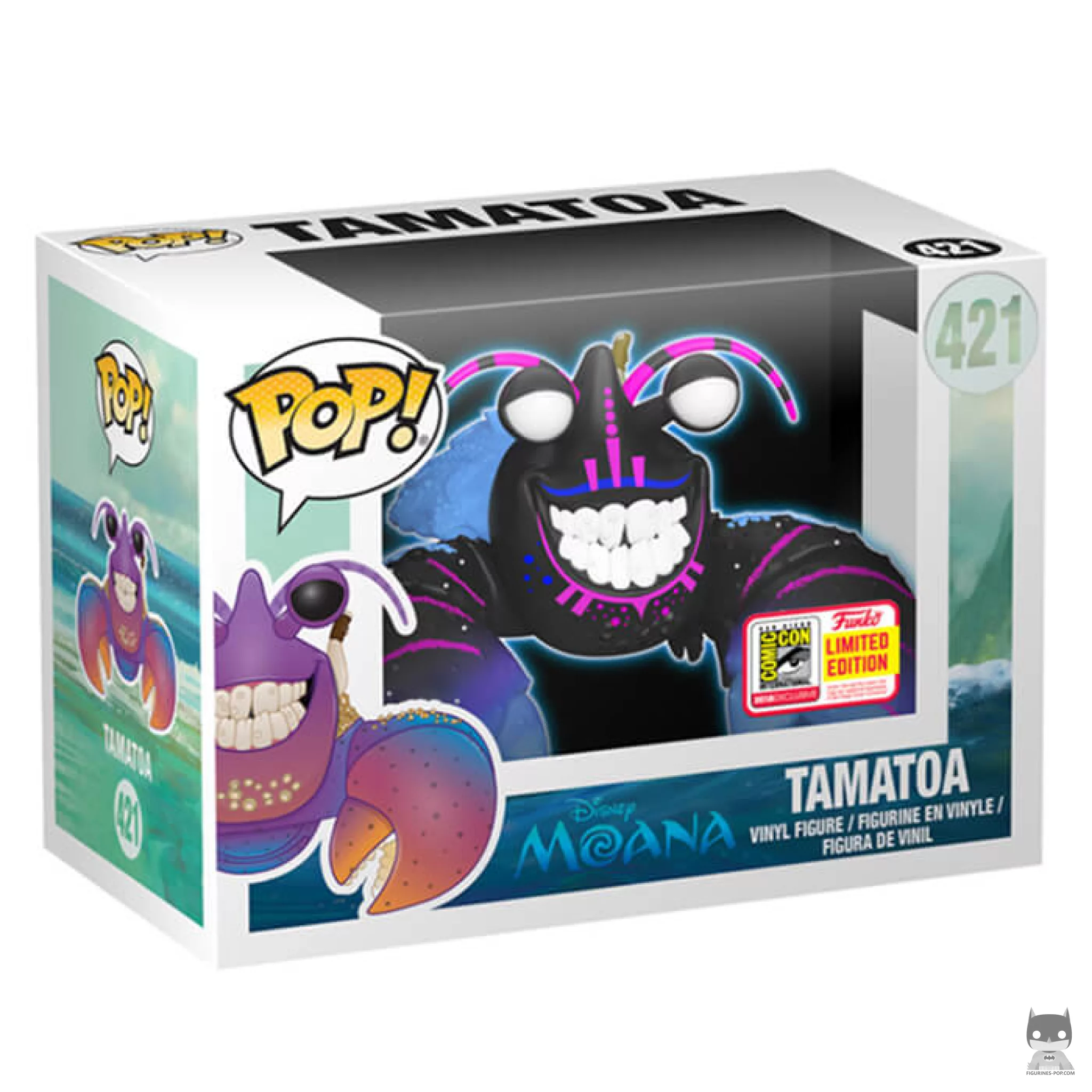 Figurine Funko POP Tamatoa (Néon) avec boîte
