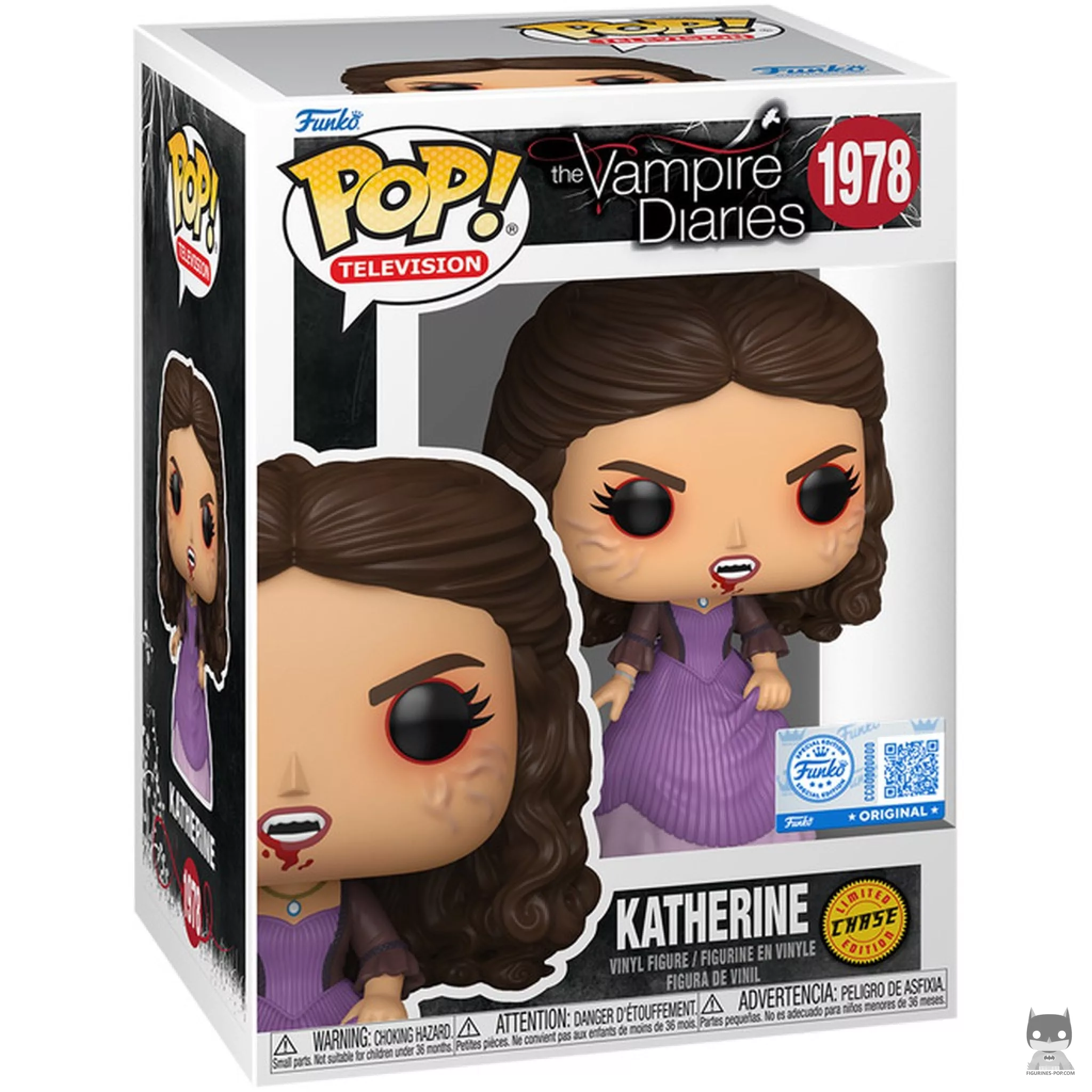 Figurine Funko POP Katherine Pierce (Chase & Bloody) avec boîte