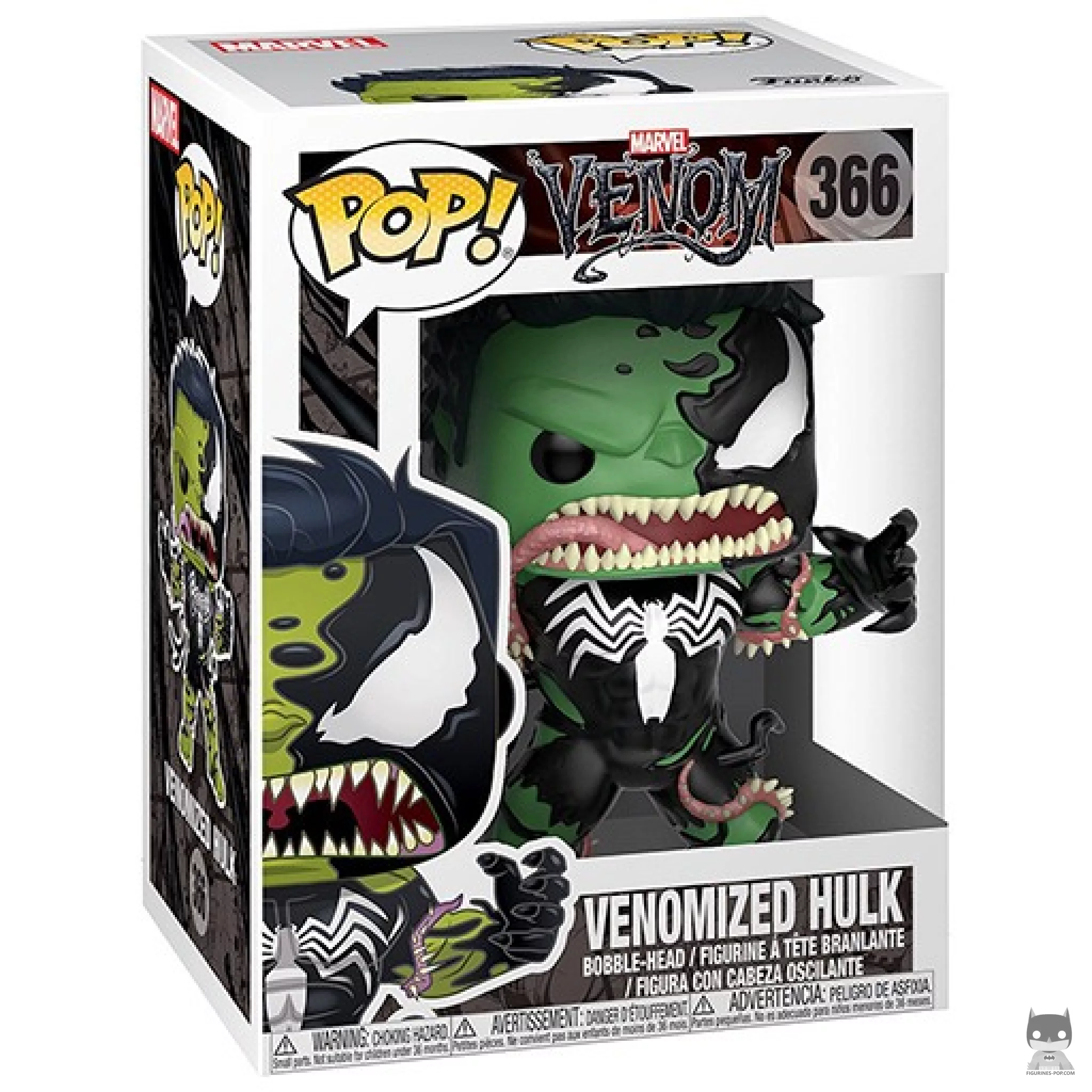 Figurine Funko POP Hulk Venom avec boîte
